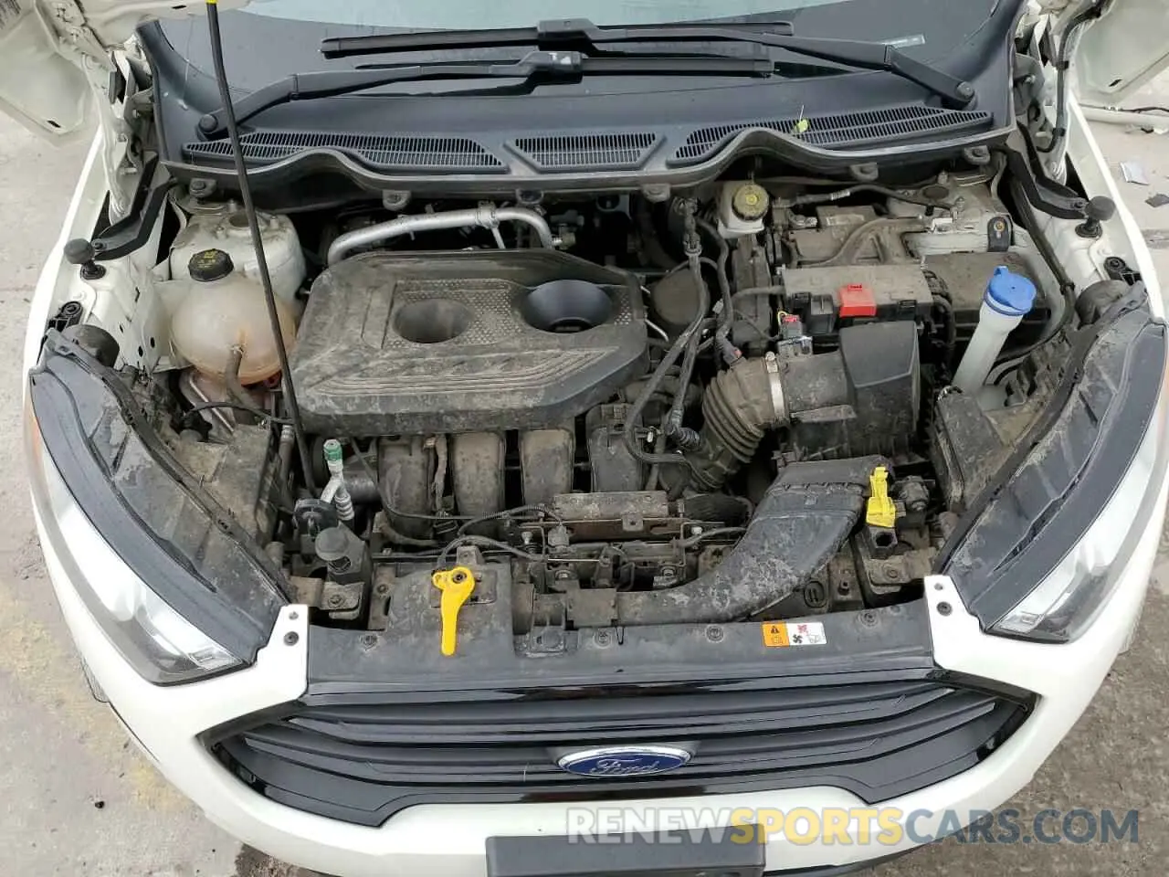 12 fotografías del automóvil dañado MAJ6S3FL1MC398238 FORD ECOSPORT 2021