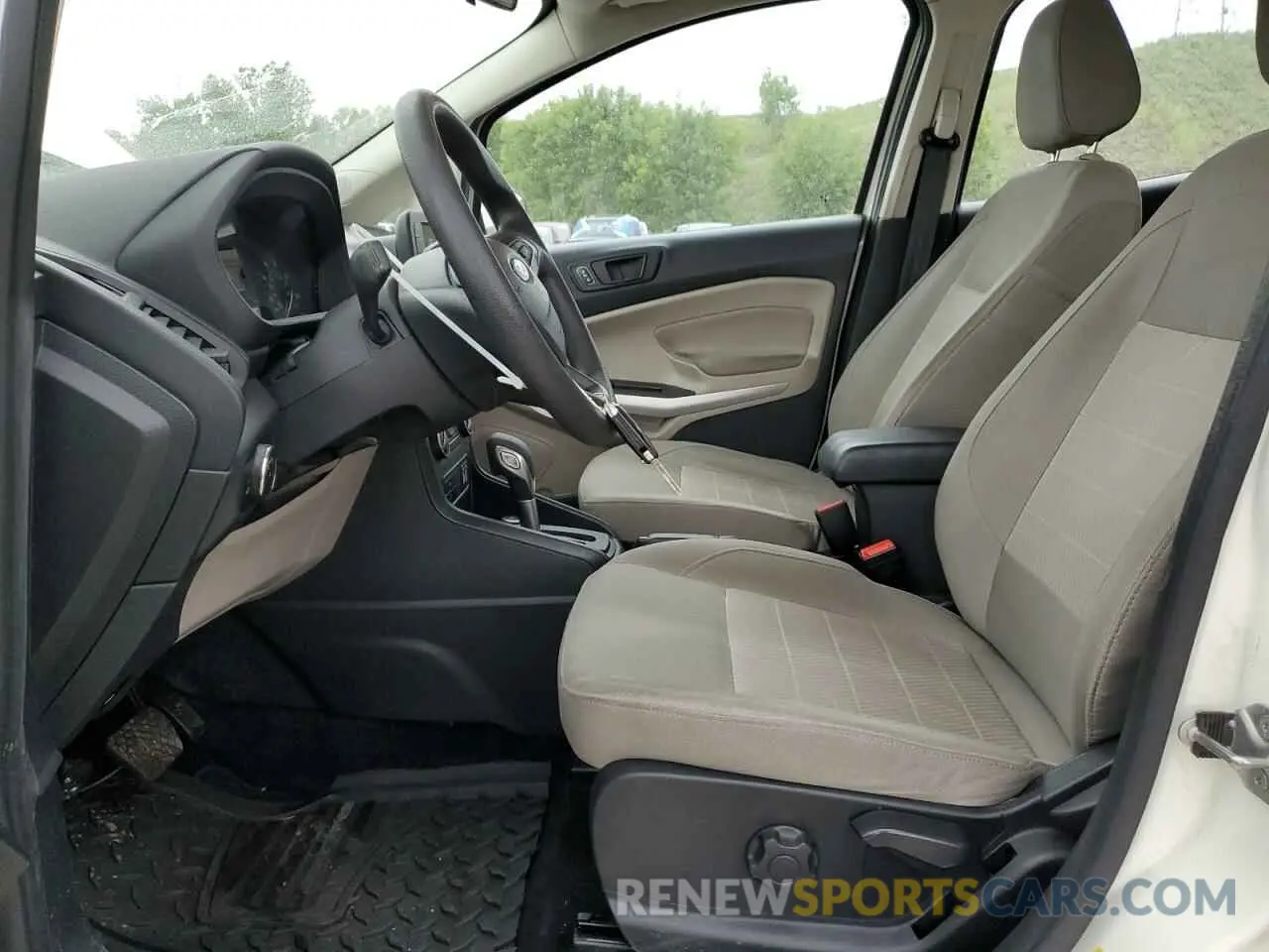 7 fotografías del automóvil dañado MAJ6S3FL1MC398238 FORD ECOSPORT 2021