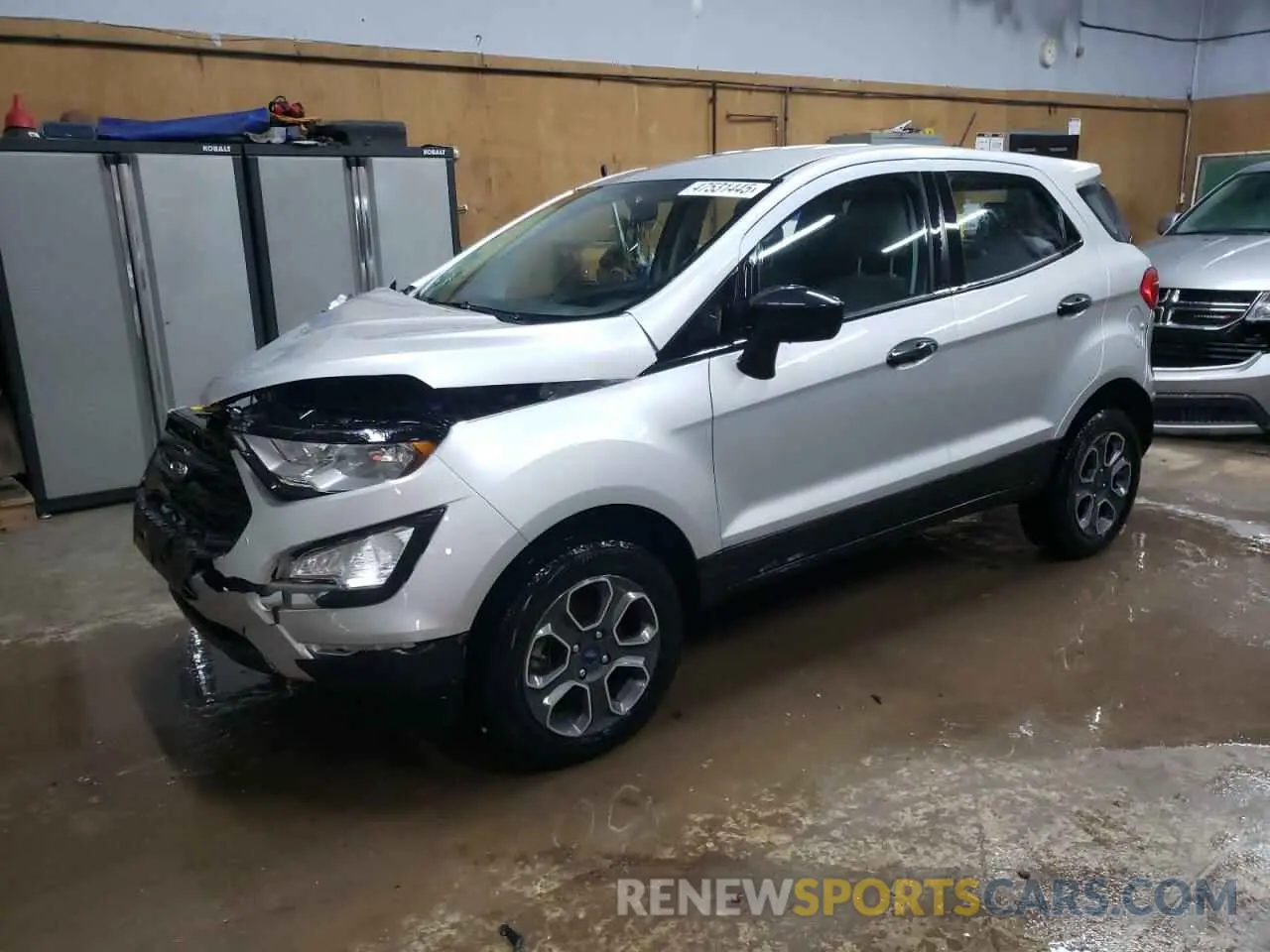 1 fotografías del automóvil dañado MAJ6S3FL1MC406757 FORD ECOSPORT 2021