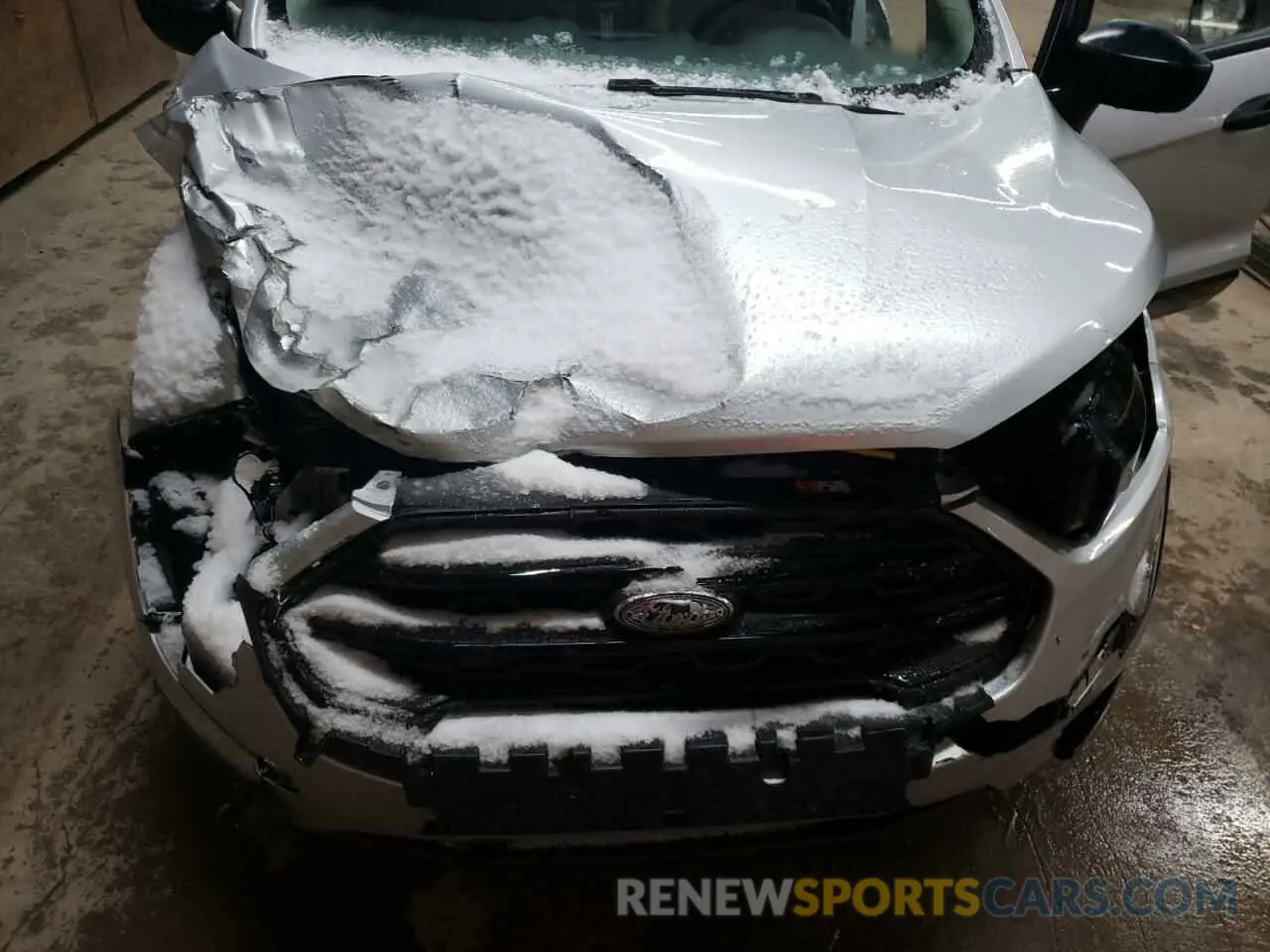 12 fotografías del automóvil dañado MAJ6S3FL1MC406757 FORD ECOSPORT 2021
