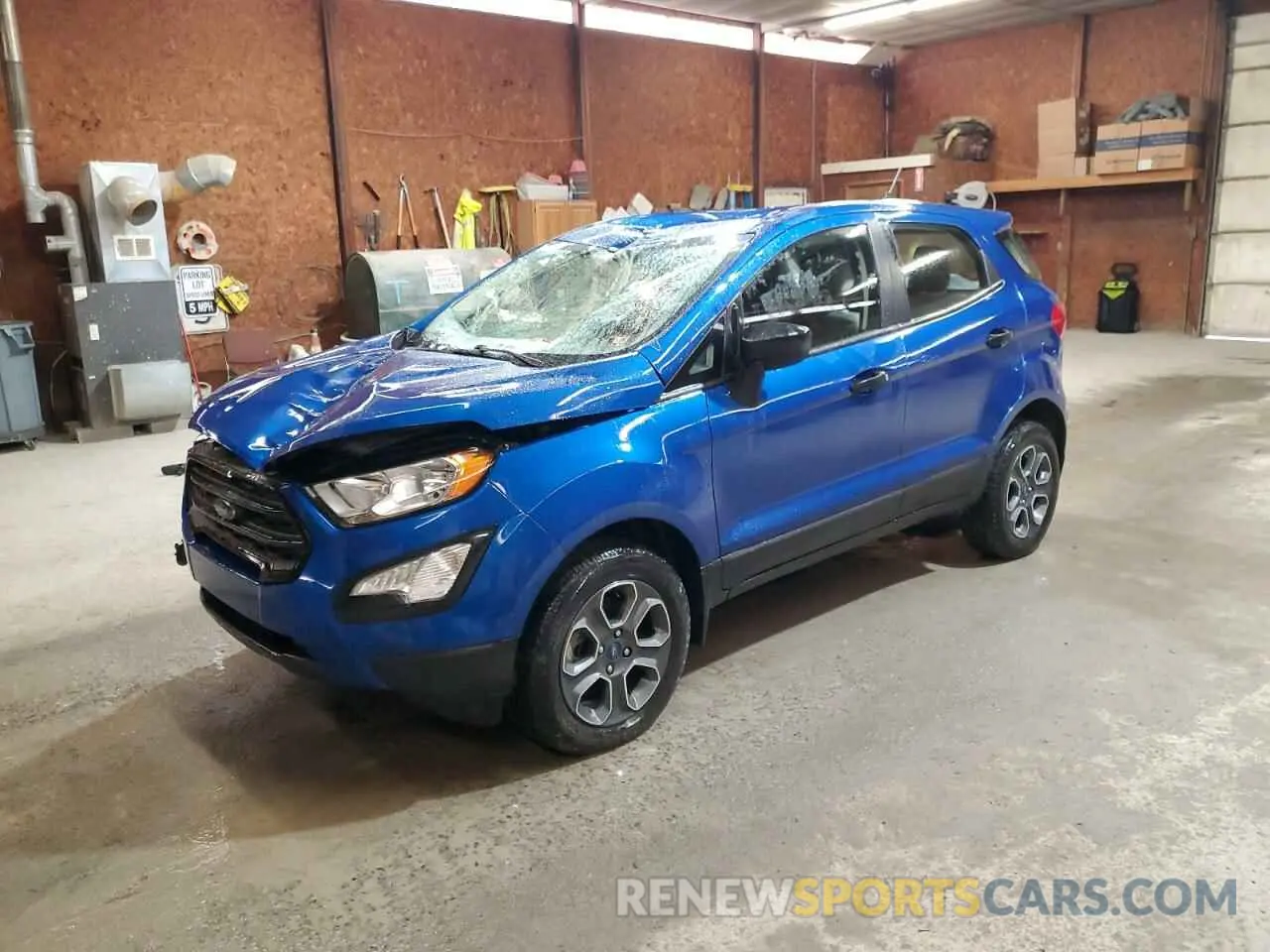 1 fotografías del automóvil dañado MAJ6S3FL2MC448564 FORD ECOSPORT 2021