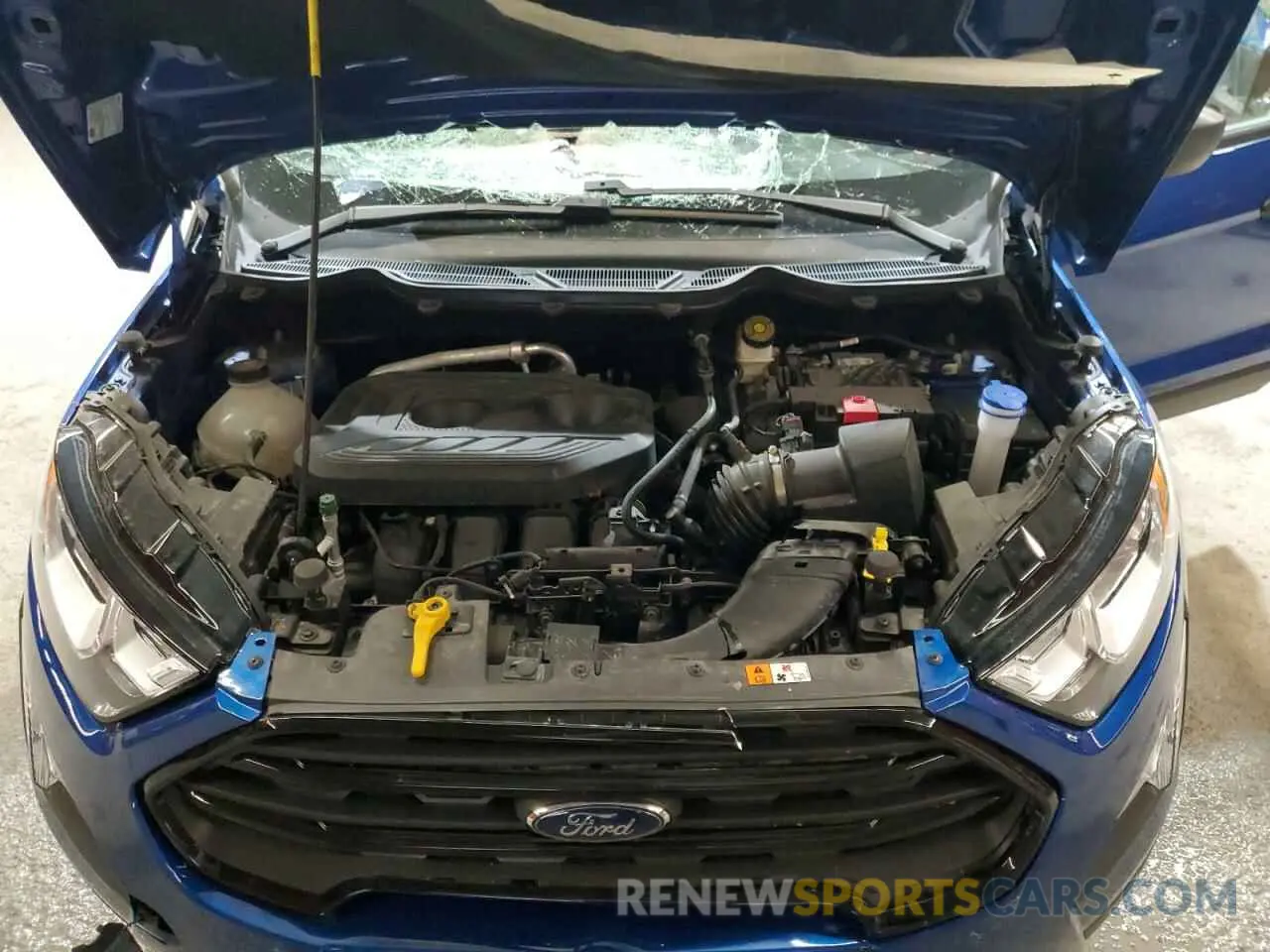 12 fotografías del automóvil dañado MAJ6S3FL2MC448564 FORD ECOSPORT 2021