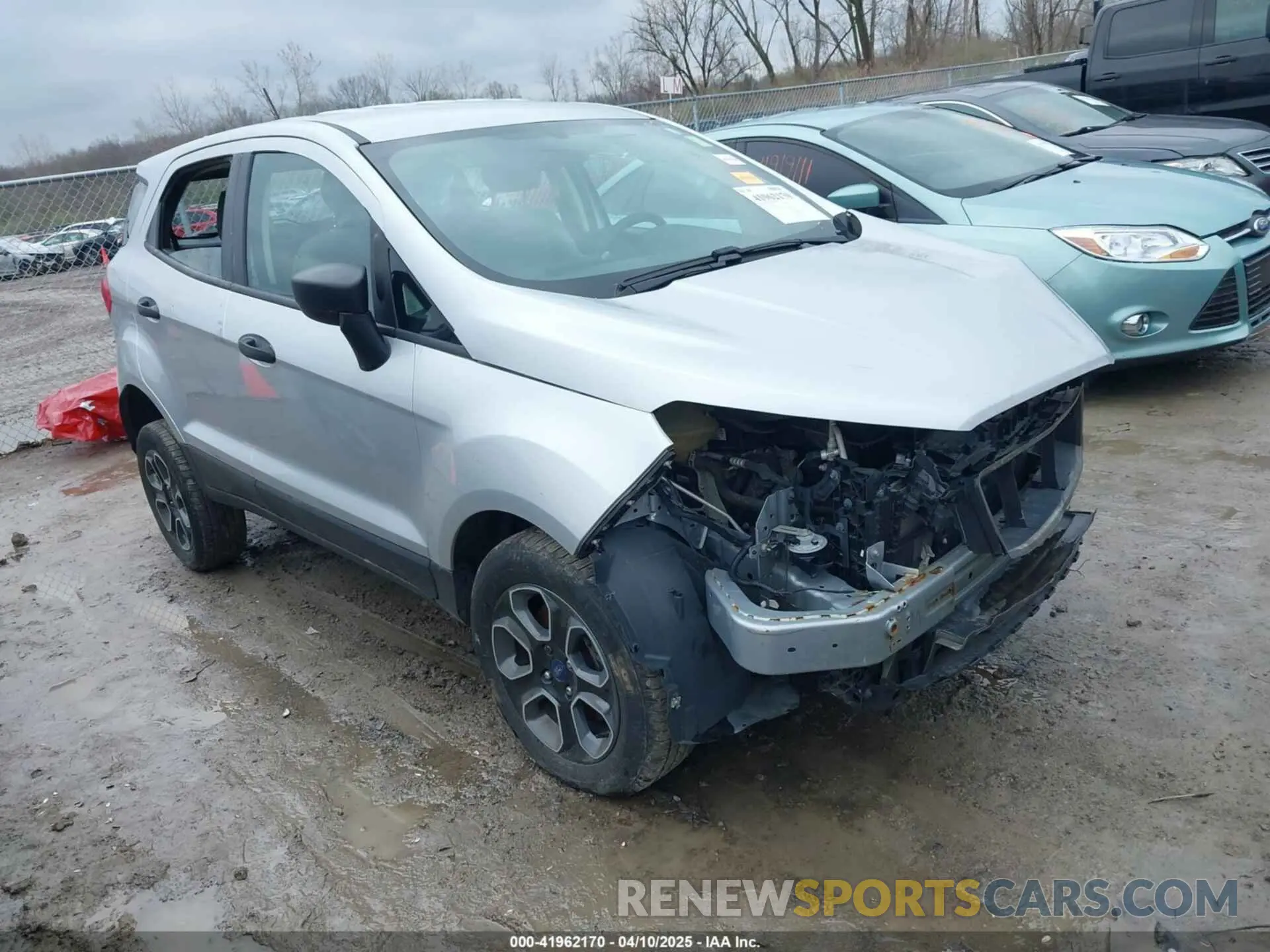 1 fotografías del automóvil dañado MAJ6S3FL3MC422958 FORD ECOSPORT 2021