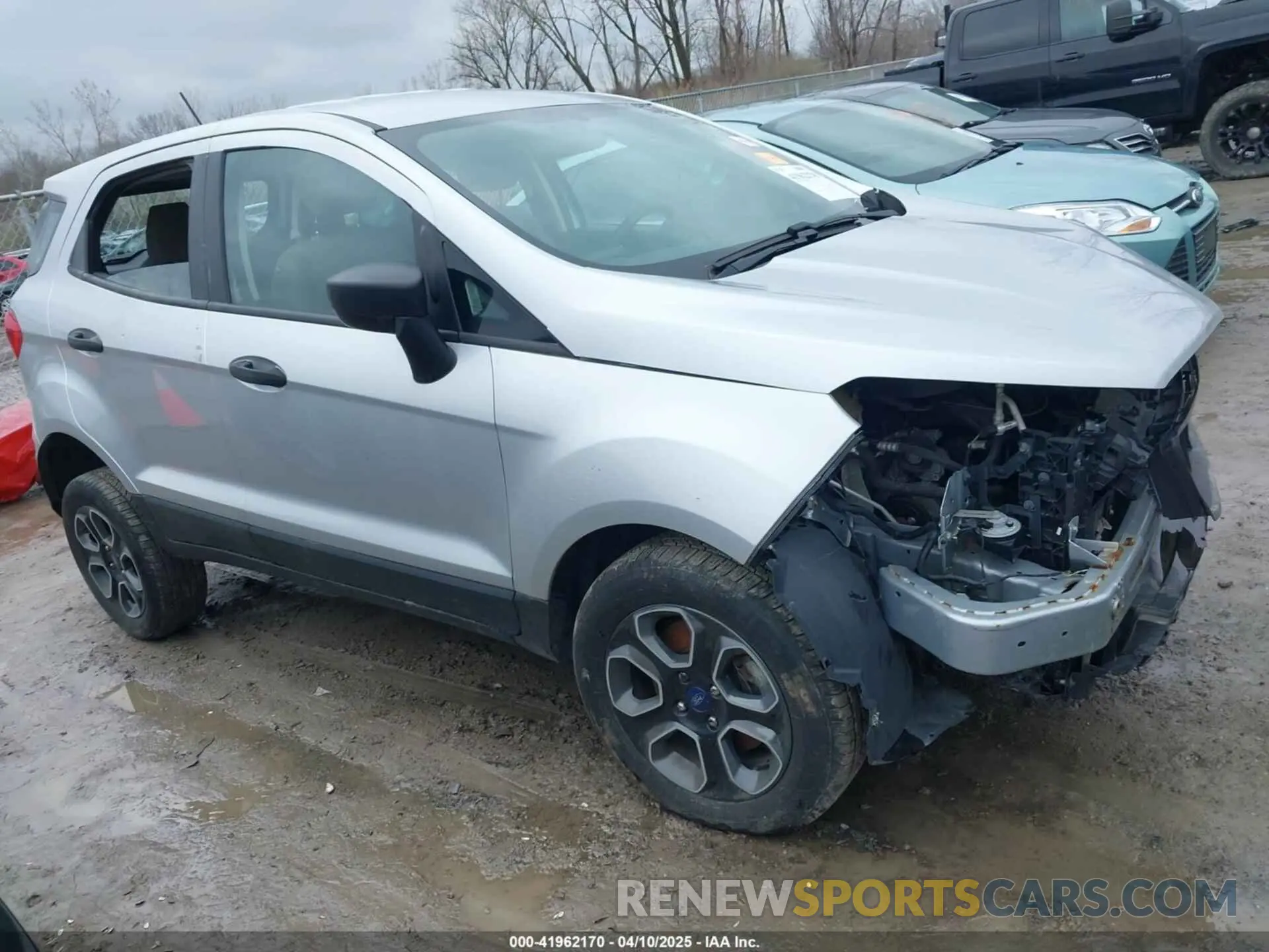 12 fotografías del automóvil dañado MAJ6S3FL3MC422958 FORD ECOSPORT 2021