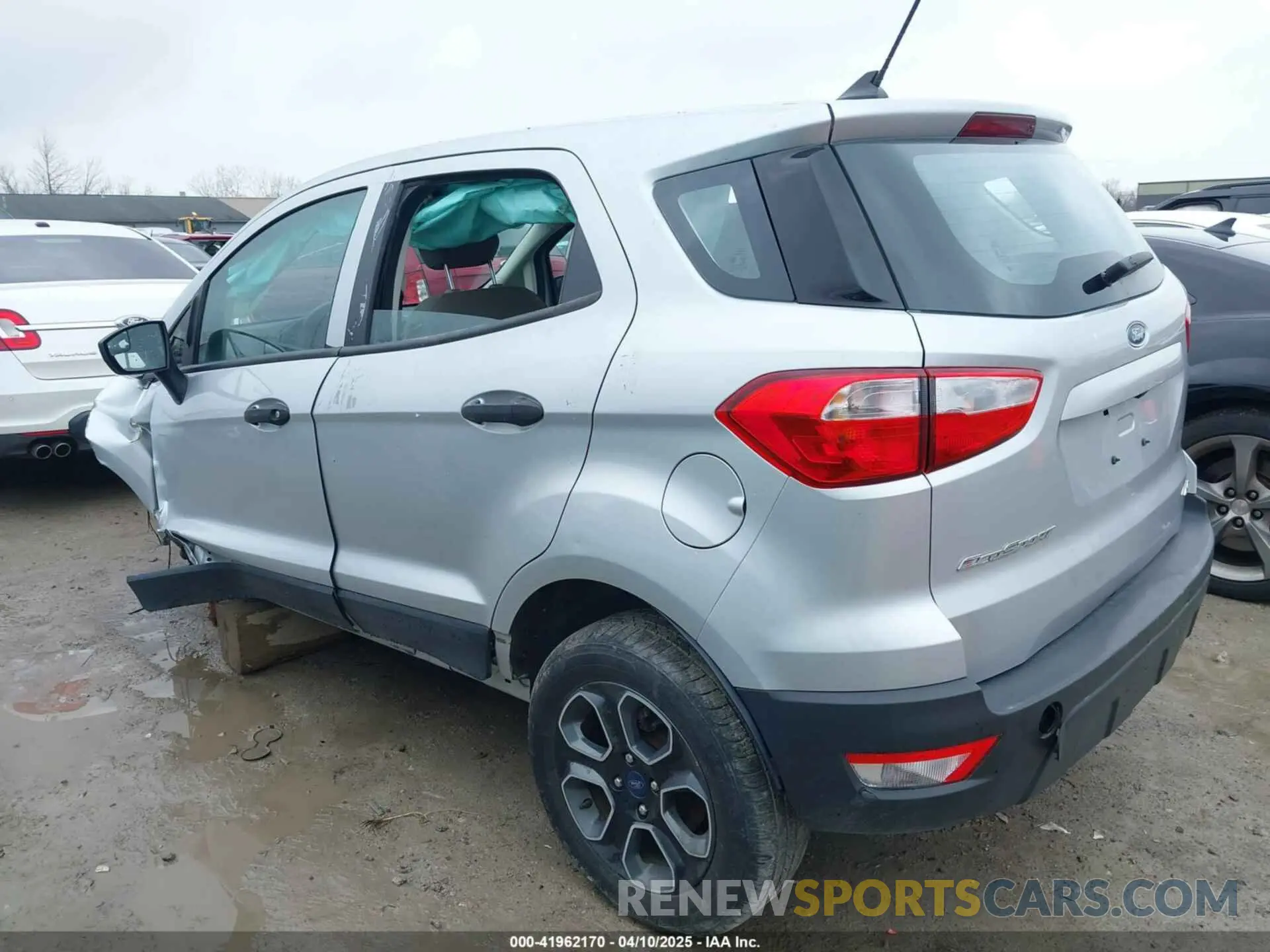 13 fotografías del automóvil dañado MAJ6S3FL3MC422958 FORD ECOSPORT 2021