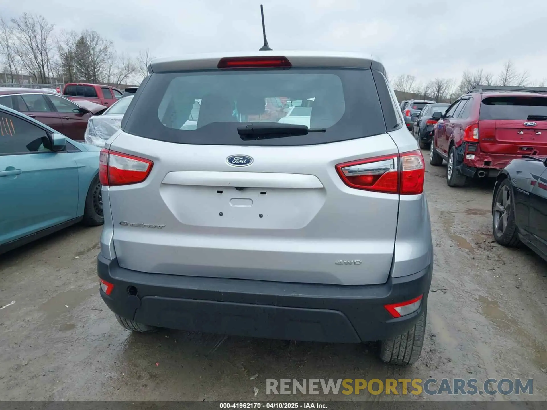 15 fotografías del automóvil dañado MAJ6S3FL3MC422958 FORD ECOSPORT 2021