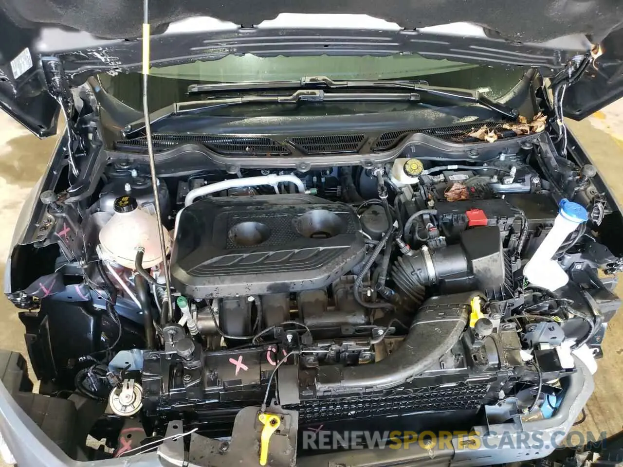12 fotografías del automóvil dañado MAJ6S3FL3MC454437 FORD ECOSPORT 2021