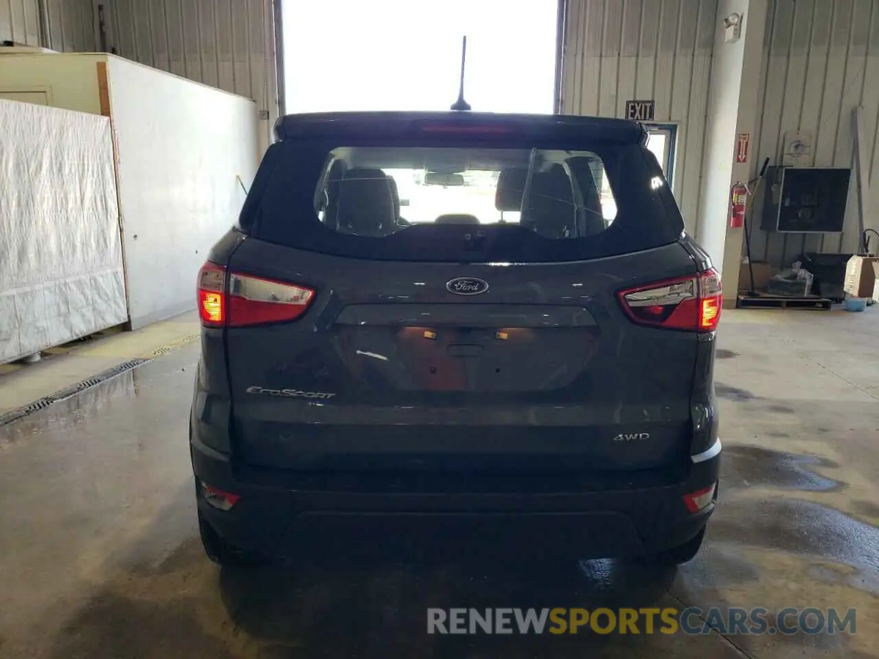 6 fotografías del automóvil dañado MAJ6S3FL3MC454437 FORD ECOSPORT 2021
