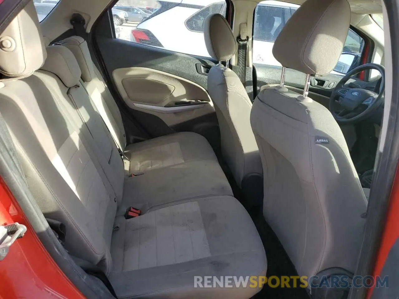 11 fotografías del automóvil dañado MAJ6S3FL5MC417583 FORD ECOSPORT 2021