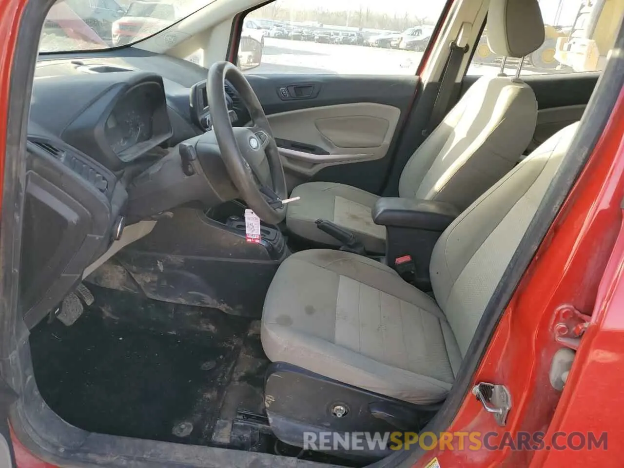 7 fotografías del automóvil dañado MAJ6S3FL5MC417583 FORD ECOSPORT 2021
