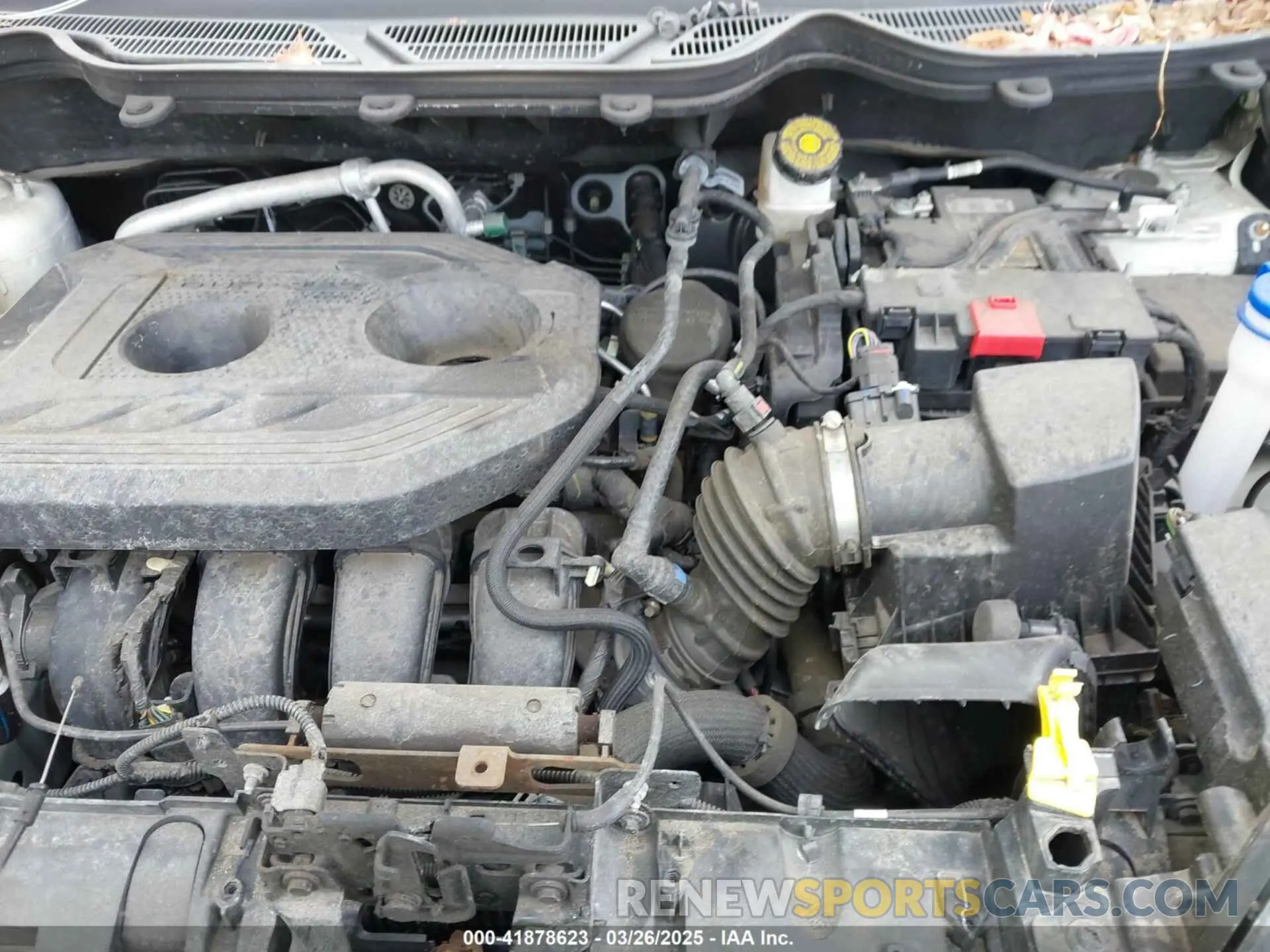 10 fotografías del automóvil dañado MAJ6S3FL5MC436666 FORD ECOSPORT 2021