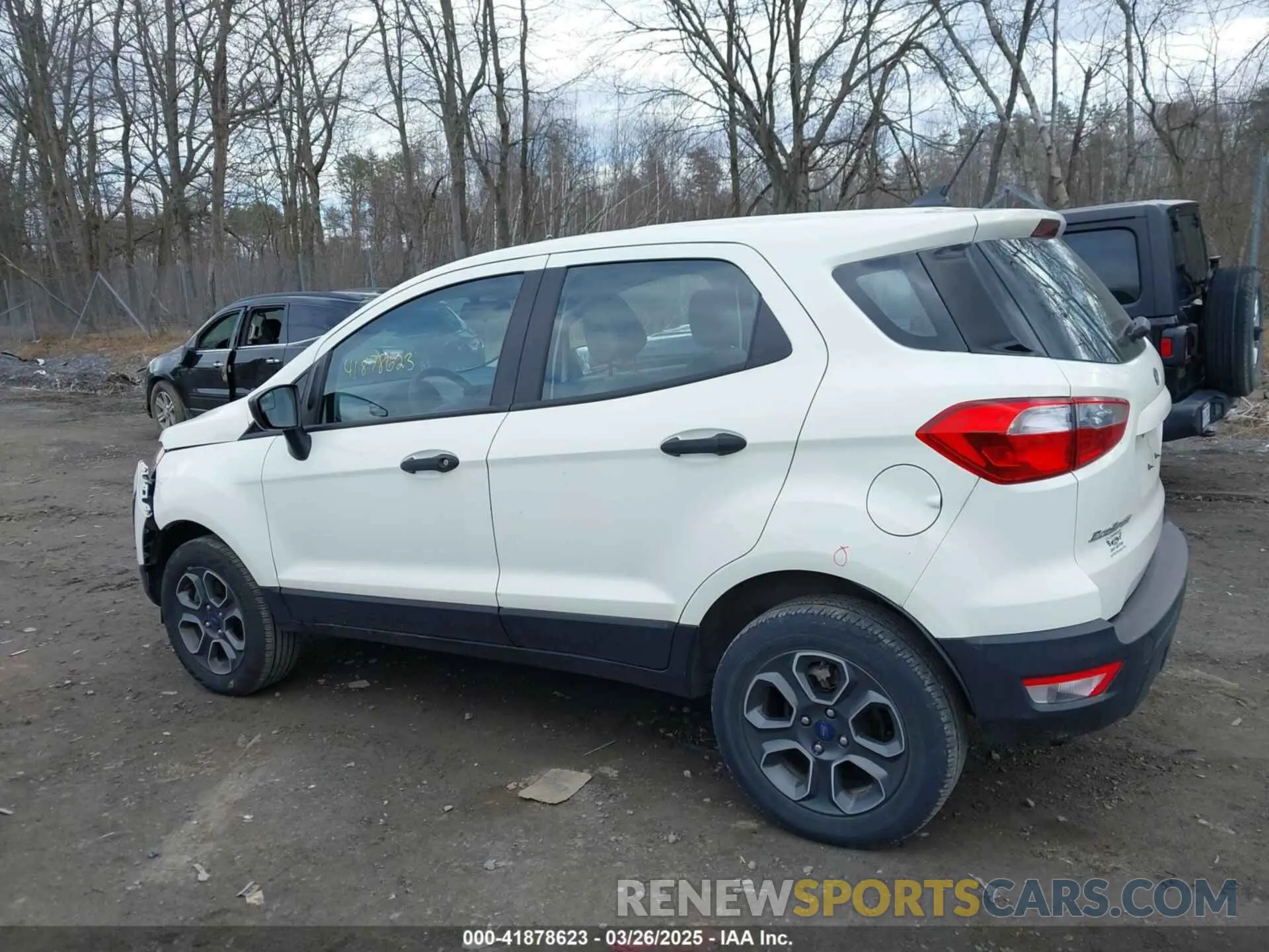 14 fotografías del automóvil dañado MAJ6S3FL5MC436666 FORD ECOSPORT 2021