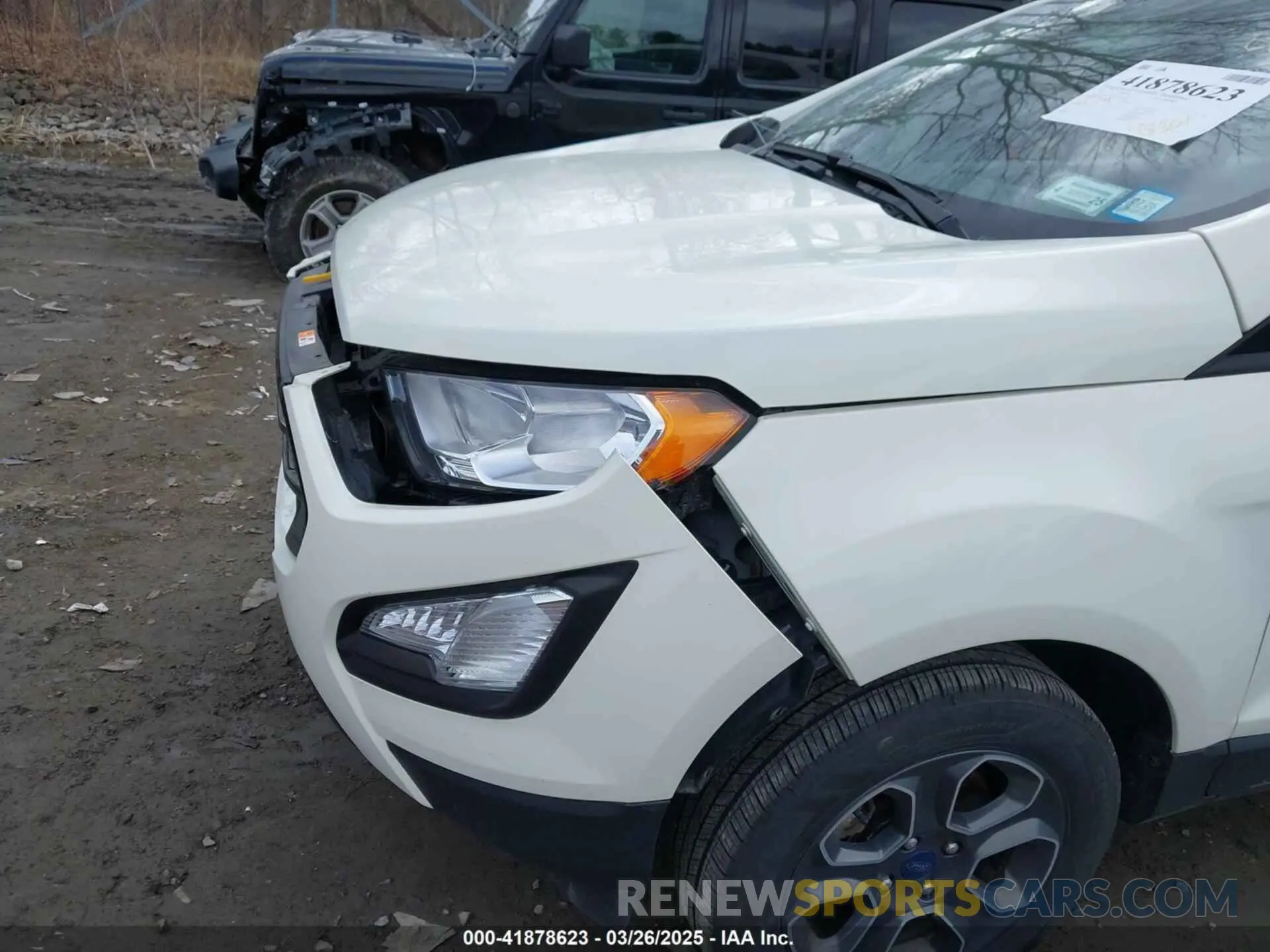 17 fotografías del automóvil dañado MAJ6S3FL5MC436666 FORD ECOSPORT 2021