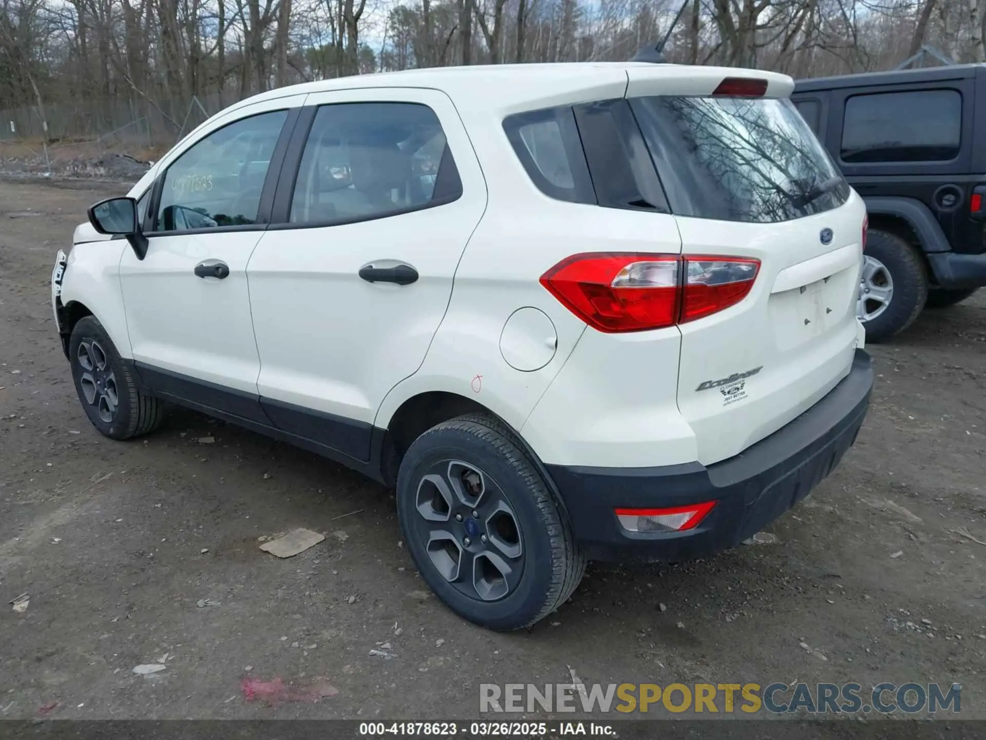 3 fotografías del automóvil dañado MAJ6S3FL5MC436666 FORD ECOSPORT 2021