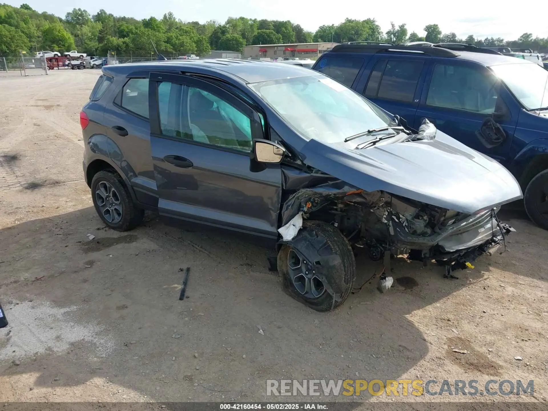 1 fotografías del automóvil dañado MAJ6S3FL8MC454434 FORD ECOSPORT 2021