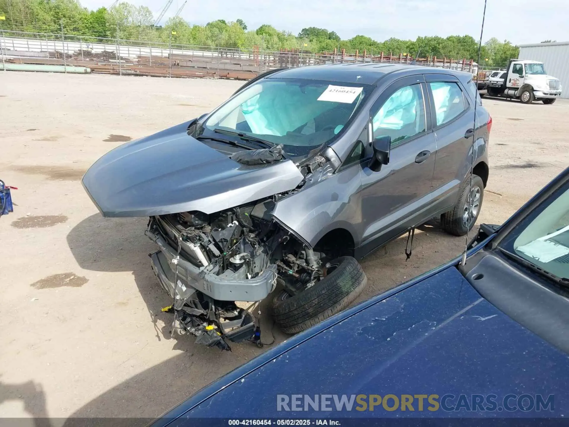 2 fotografías del automóvil dañado MAJ6S3FL8MC454434 FORD ECOSPORT 2021