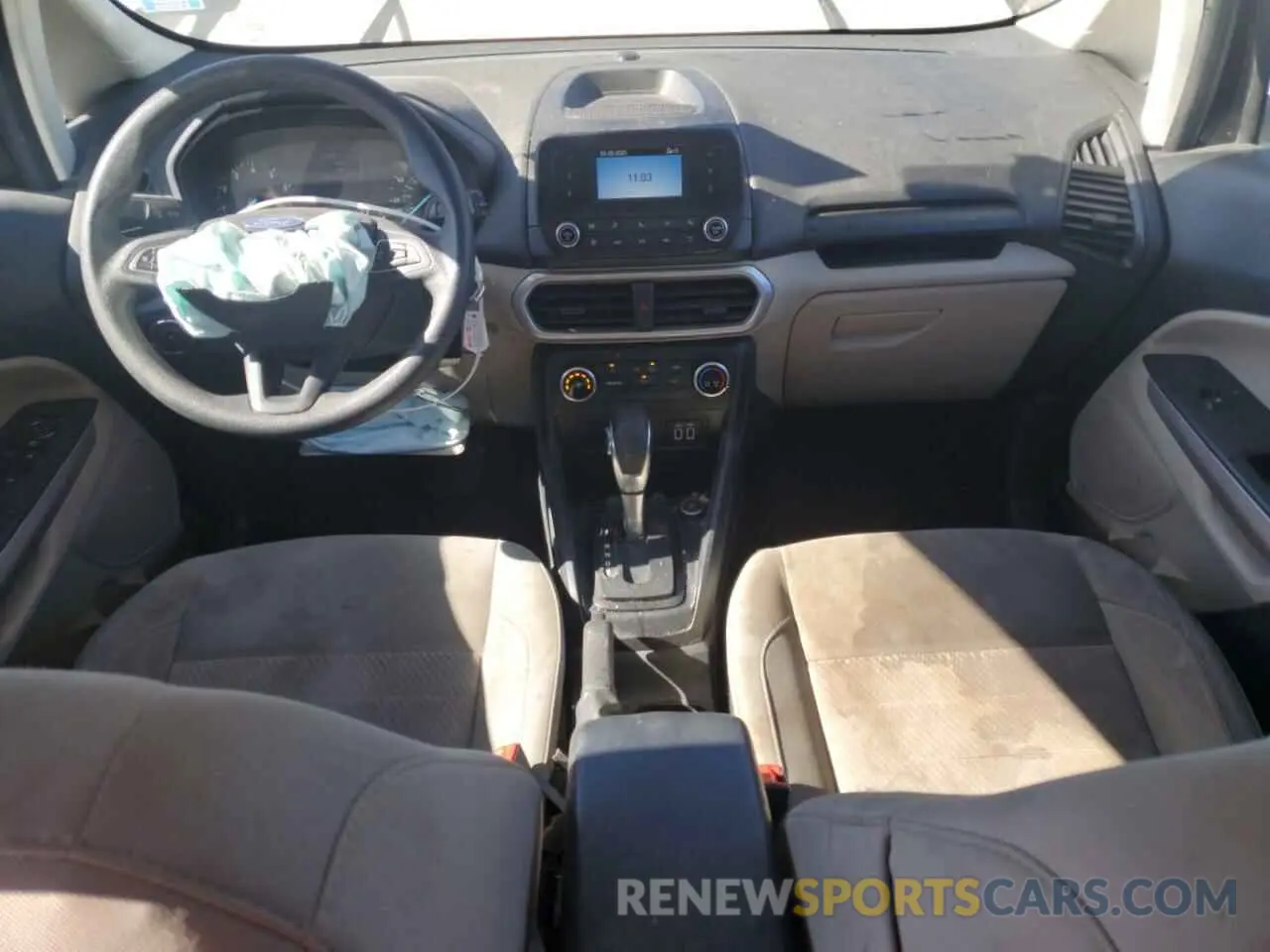 8 fotografías del automóvil dañado MAJ6S3FLXMC454421 FORD ECOSPORT 2021