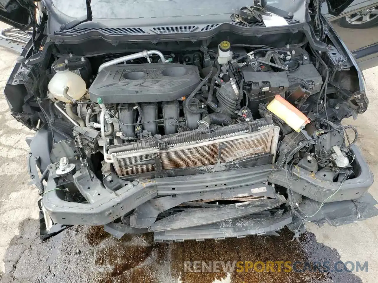 12 fotografías del automóvil dañado MAJ6S3GL0MC396317 FORD ECOSPORT 2021