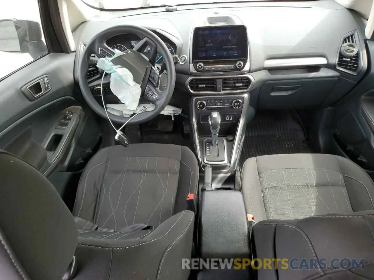 8 fotografías del automóvil dañado MAJ6S3GL0MC396317 FORD ECOSPORT 2021