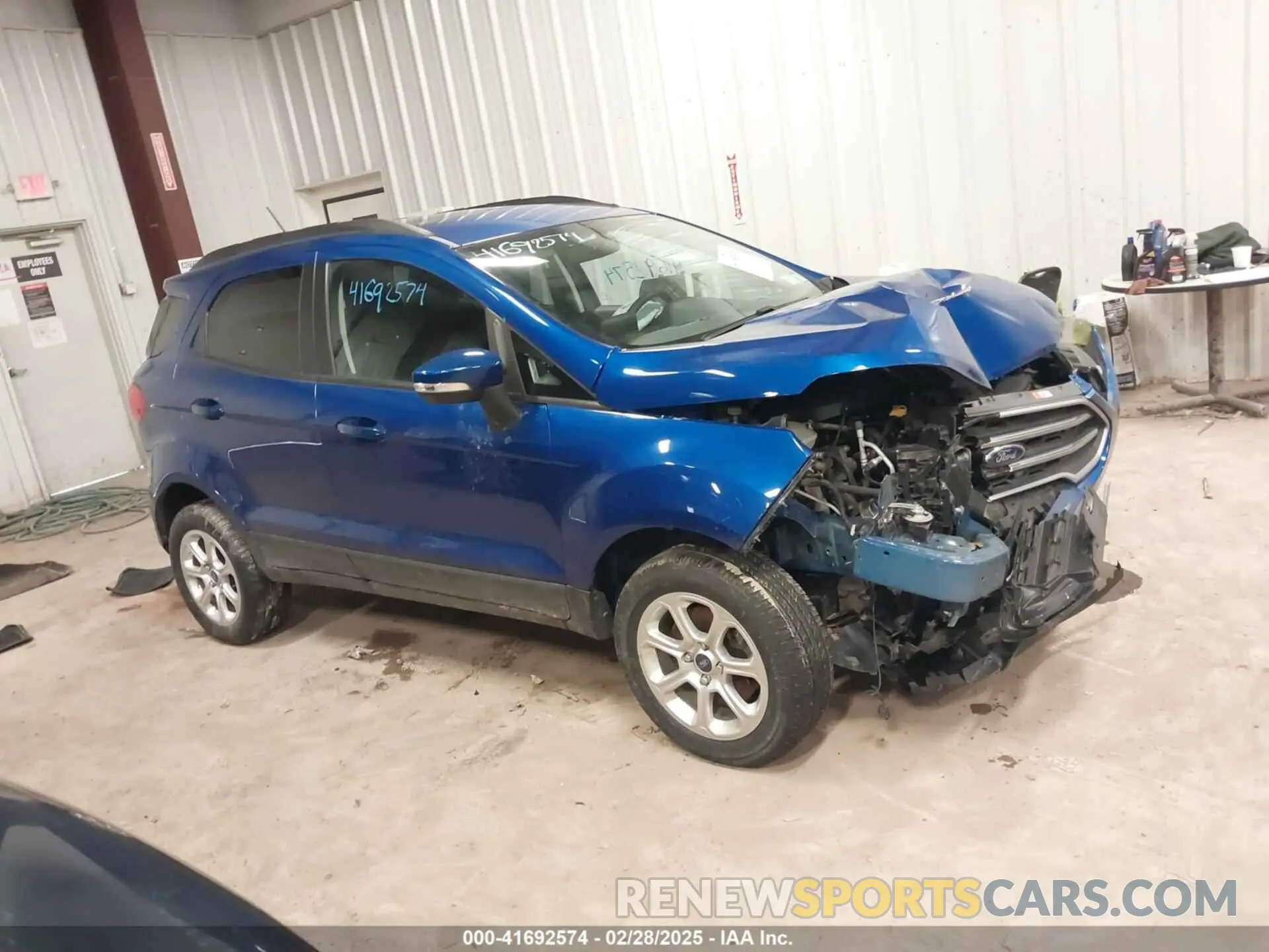 13 fotografías del automóvil dañado MAJ6S3GL0MC404061 FORD ECOSPORT 2021