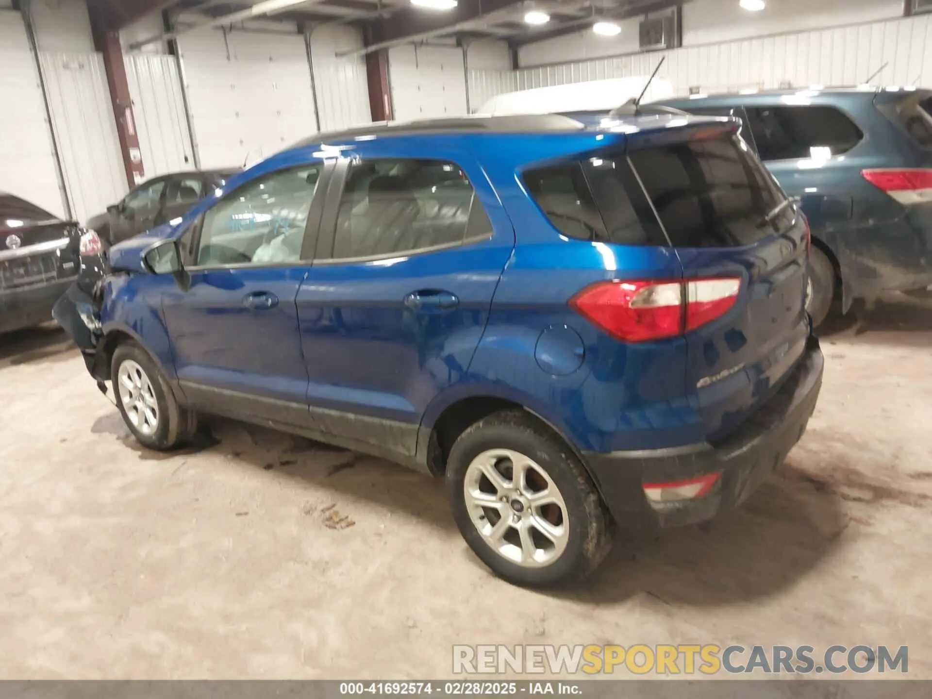 14 fotografías del automóvil dañado MAJ6S3GL0MC404061 FORD ECOSPORT 2021