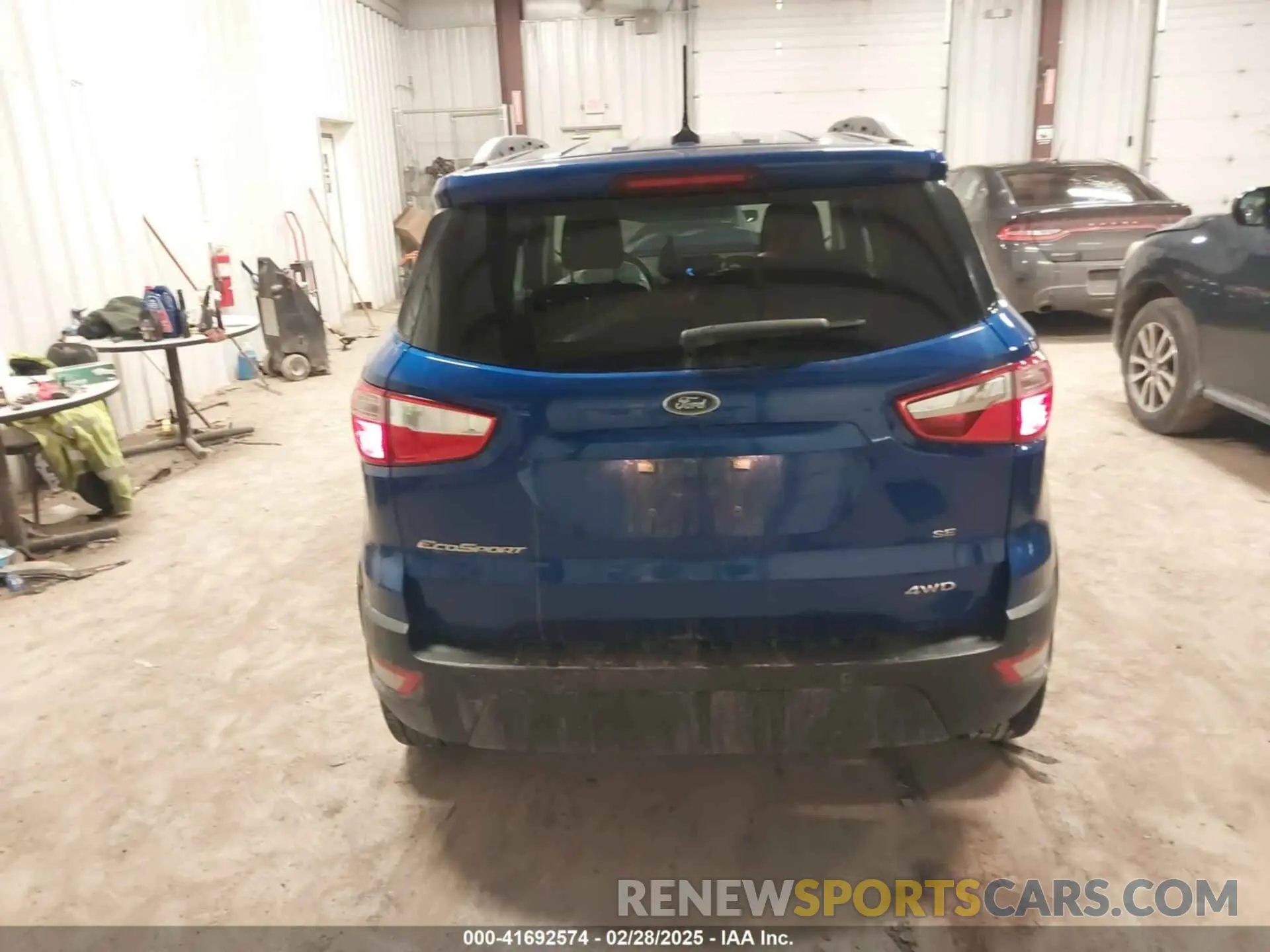 16 fotografías del automóvil dañado MAJ6S3GL0MC404061 FORD ECOSPORT 2021