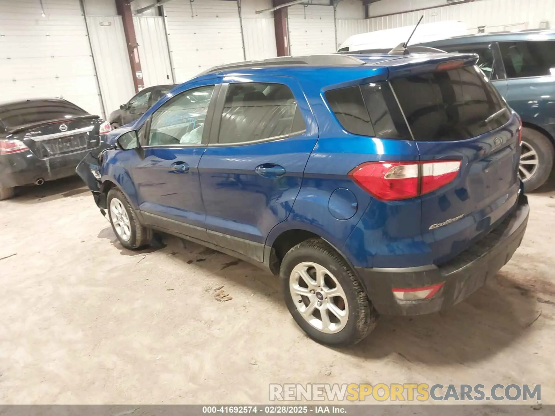3 fotografías del automóvil dañado MAJ6S3GL0MC404061 FORD ECOSPORT 2021
