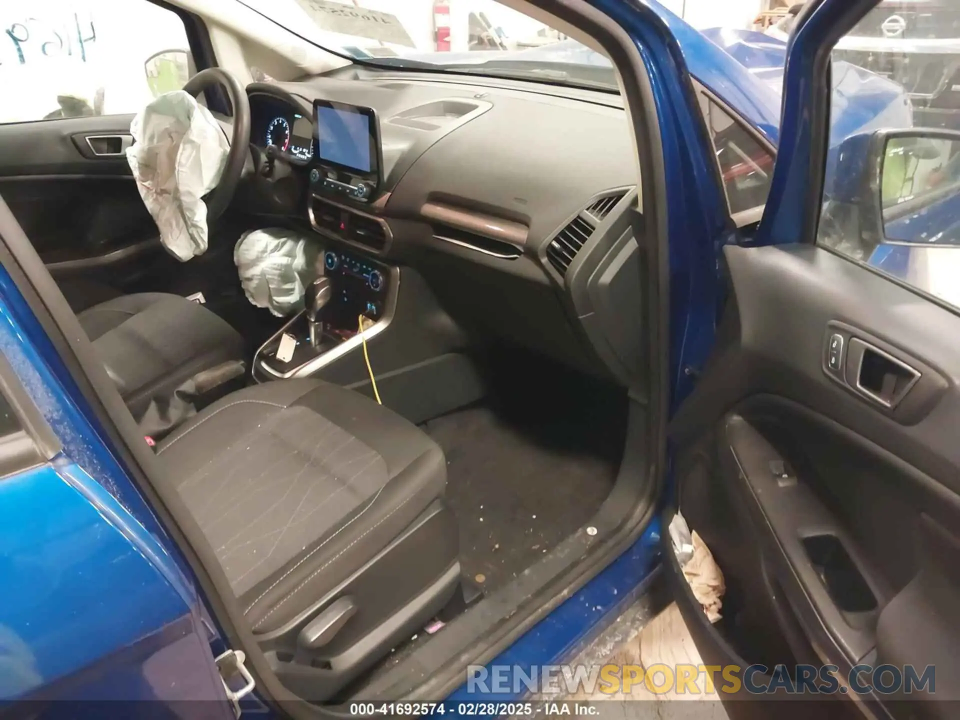 5 fotografías del automóvil dañado MAJ6S3GL0MC404061 FORD ECOSPORT 2021