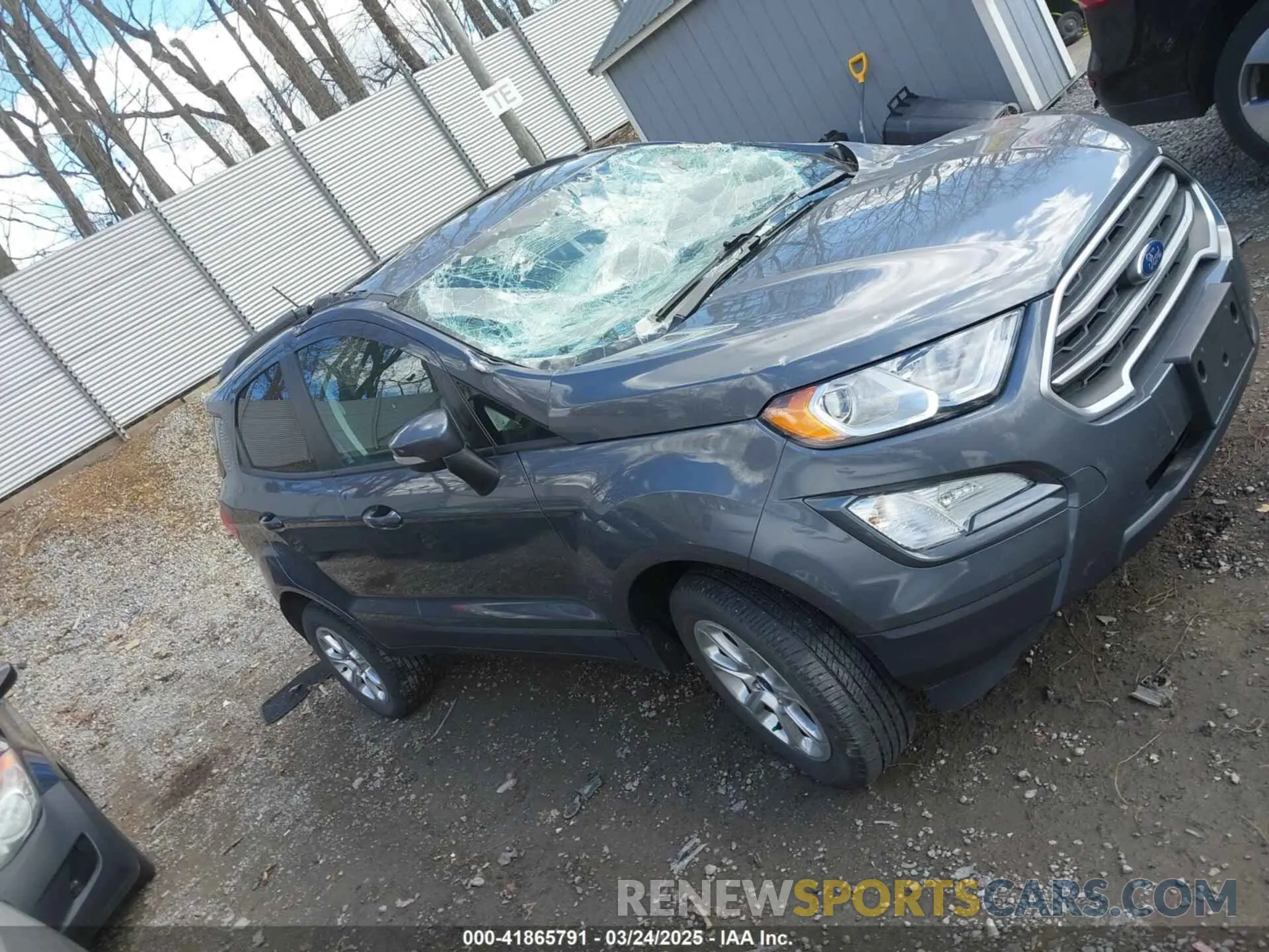 13 fotografías del automóvil dañado MAJ6S3GL0MC404528 FORD ECOSPORT 2021