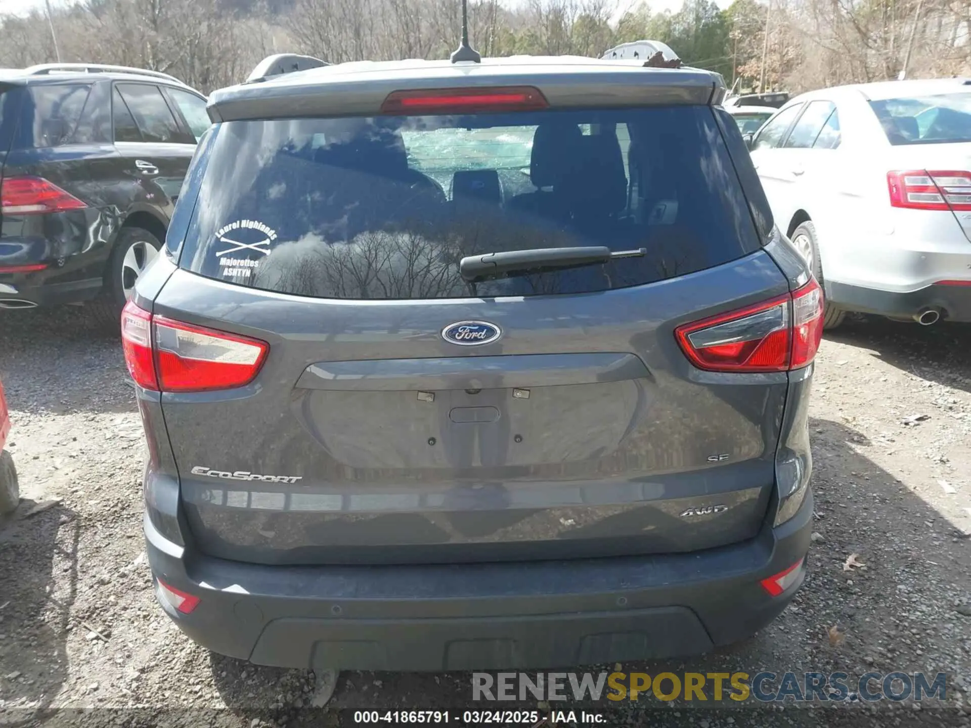 16 fotografías del automóvil dañado MAJ6S3GL0MC404528 FORD ECOSPORT 2021