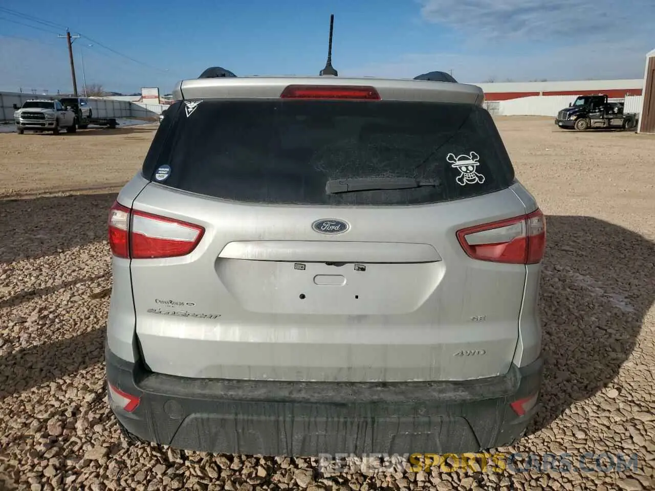 6 fotografías del automóvil dañado MAJ6S3GL0MC427825 FORD ECOSPORT 2021