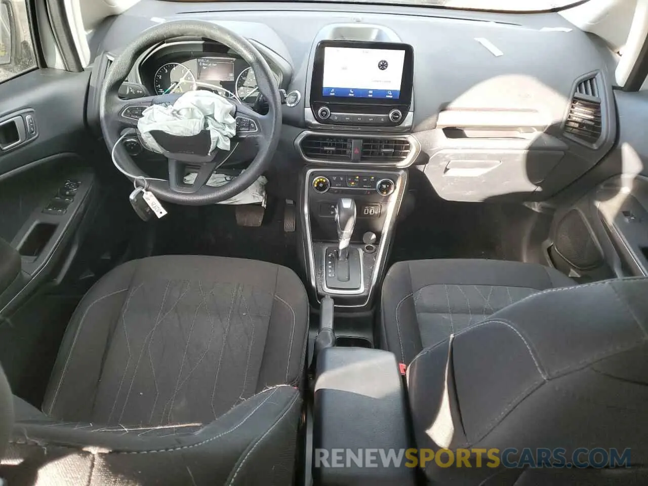 8 fotografías del automóvil dañado MAJ6S3GL0MC427825 FORD ECOSPORT 2021