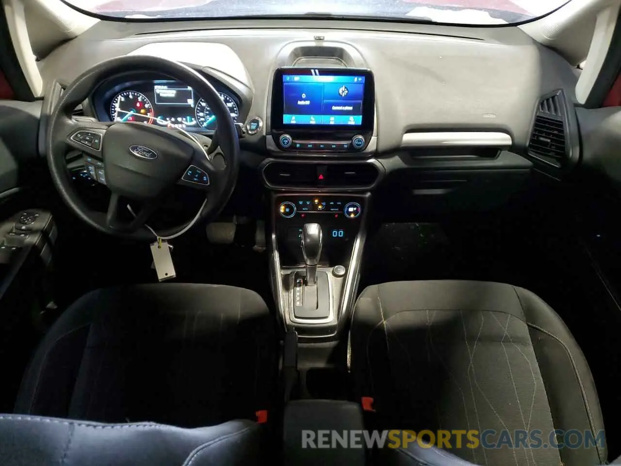 8 fotografías del automóvil dañado MAJ6S3GL0MC440932 FORD ECOSPORT 2021