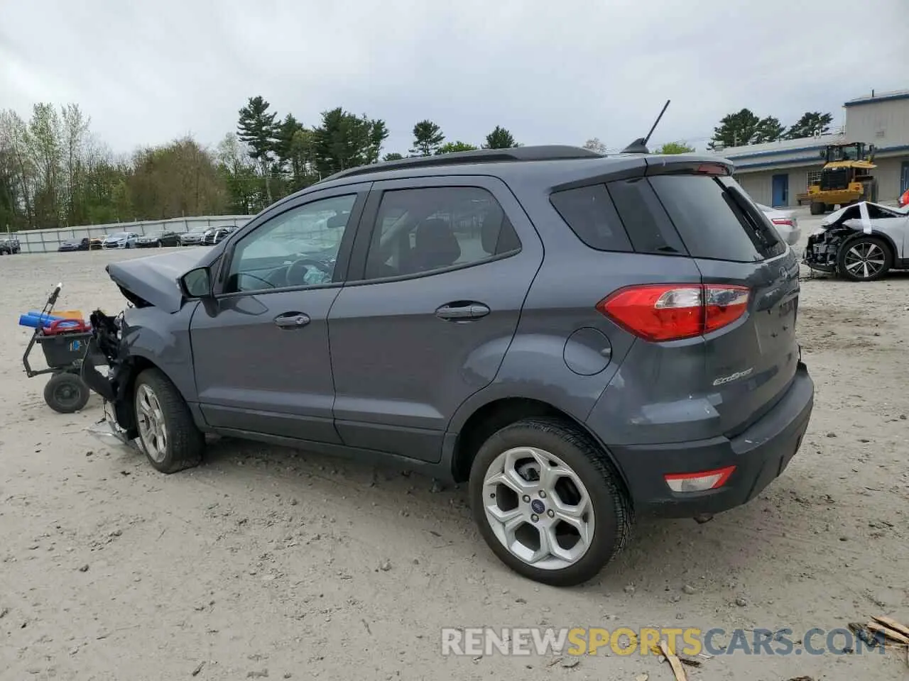 2 fotografías del automóvil dañado MAJ6S3GL1MC400164 FORD ECOSPORT 2021