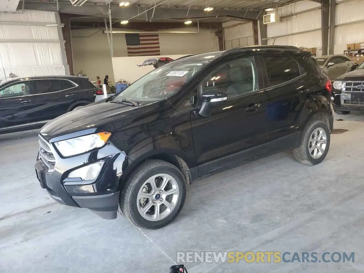 1 fotografías del automóvil dañado MAJ6S3GL3MC398336 FORD ECOSPORT 2021