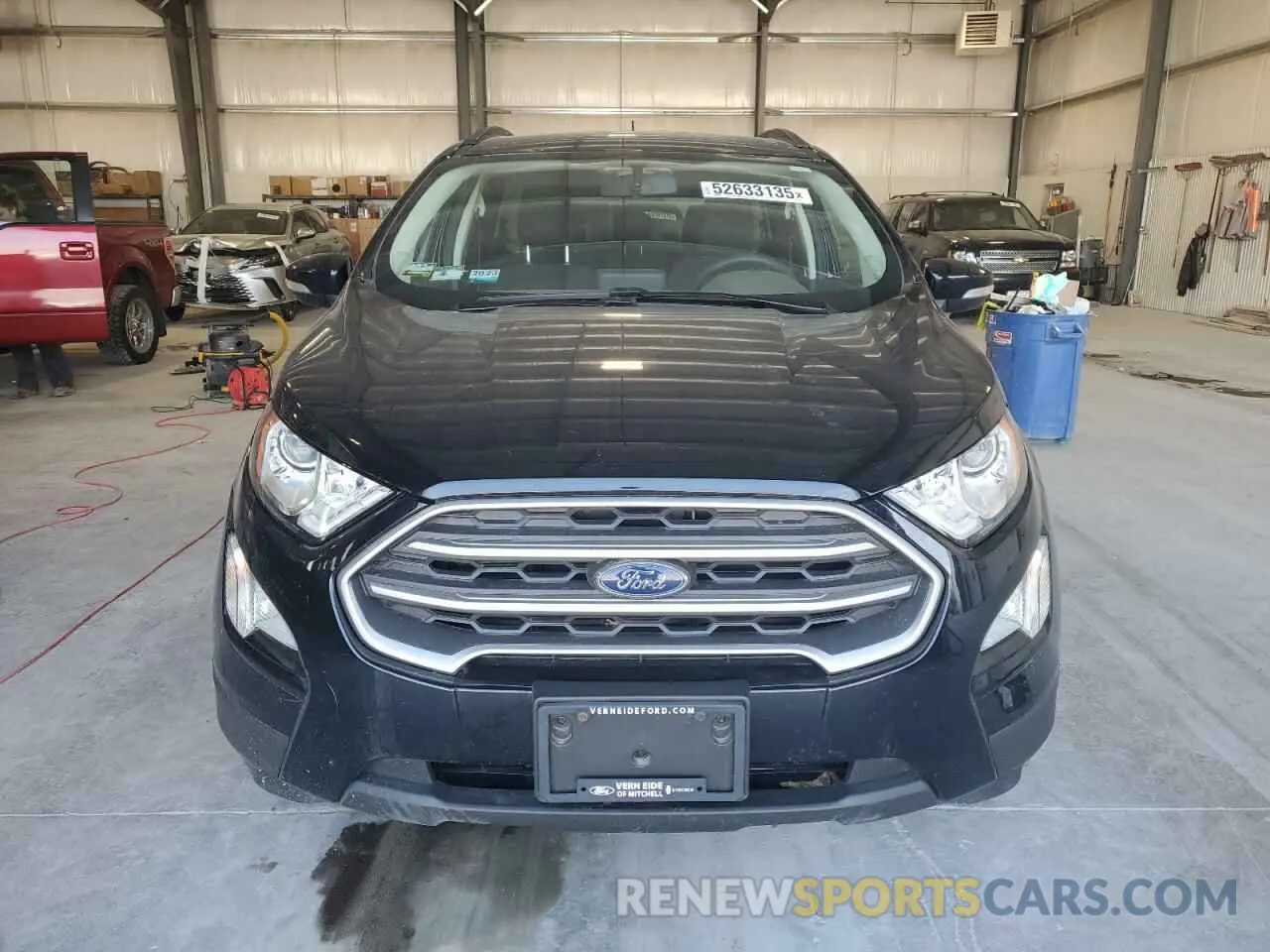 5 fotografías del automóvil dañado MAJ6S3GL3MC398336 FORD ECOSPORT 2021