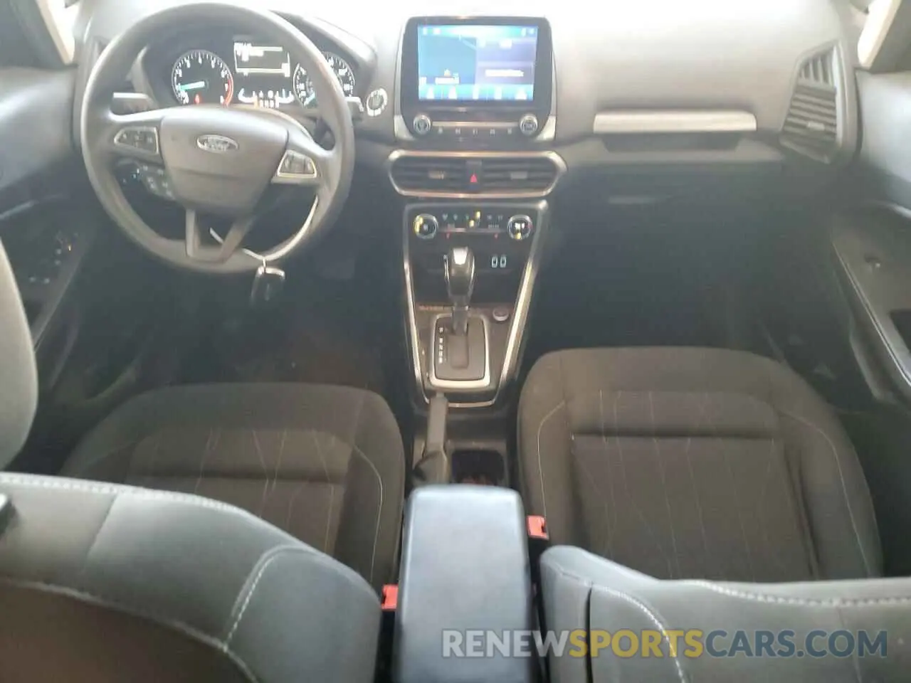 8 fotografías del automóvil dañado MAJ6S3GL3MC398336 FORD ECOSPORT 2021