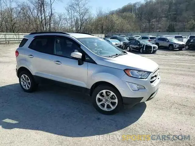 11 fotografías del automóvil dañado MAJ6S3GL3MC431450 FORD ECOSPORT 2021