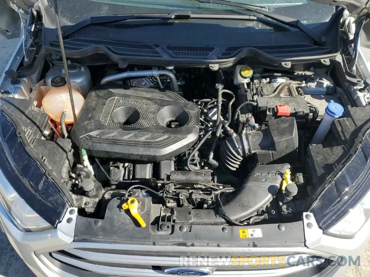 14 fotografías del automóvil dañado MAJ6S3GL3MC431450 FORD ECOSPORT 2021
