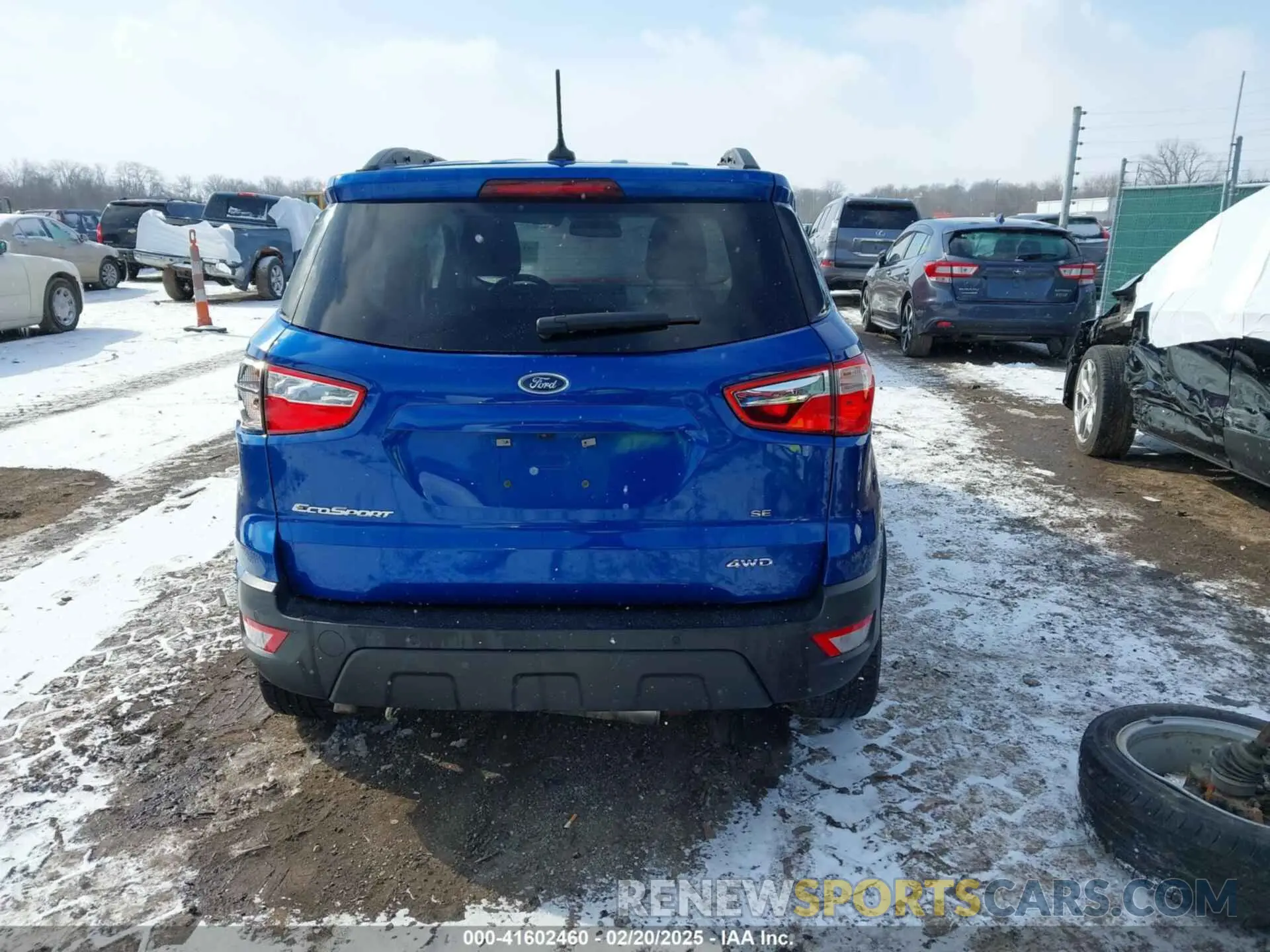 17 fotografías del automóvil dañado MAJ6S3GL3MC451147 FORD ECOSPORT 2021