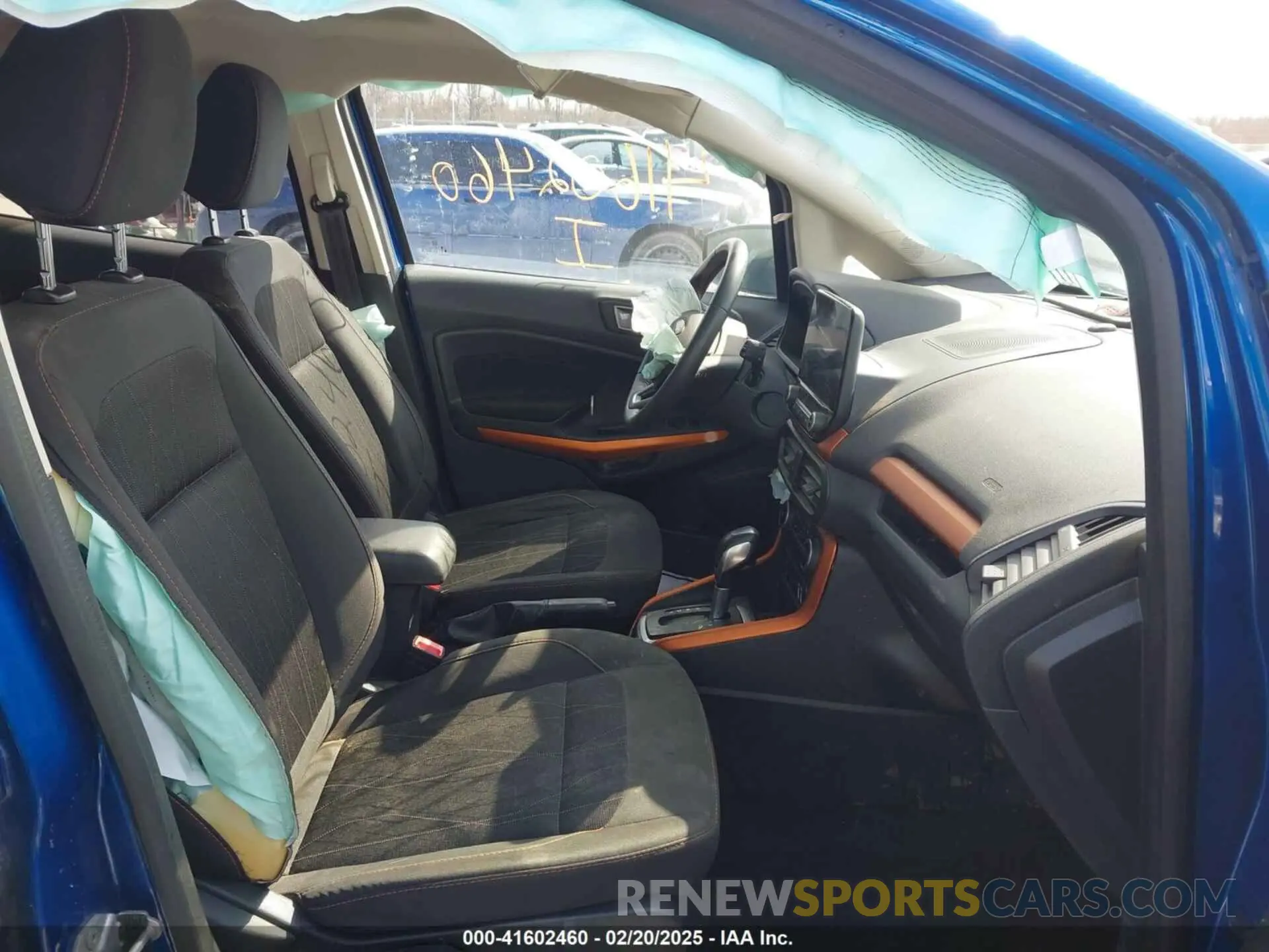 5 fotografías del automóvil dañado MAJ6S3GL3MC451147 FORD ECOSPORT 2021