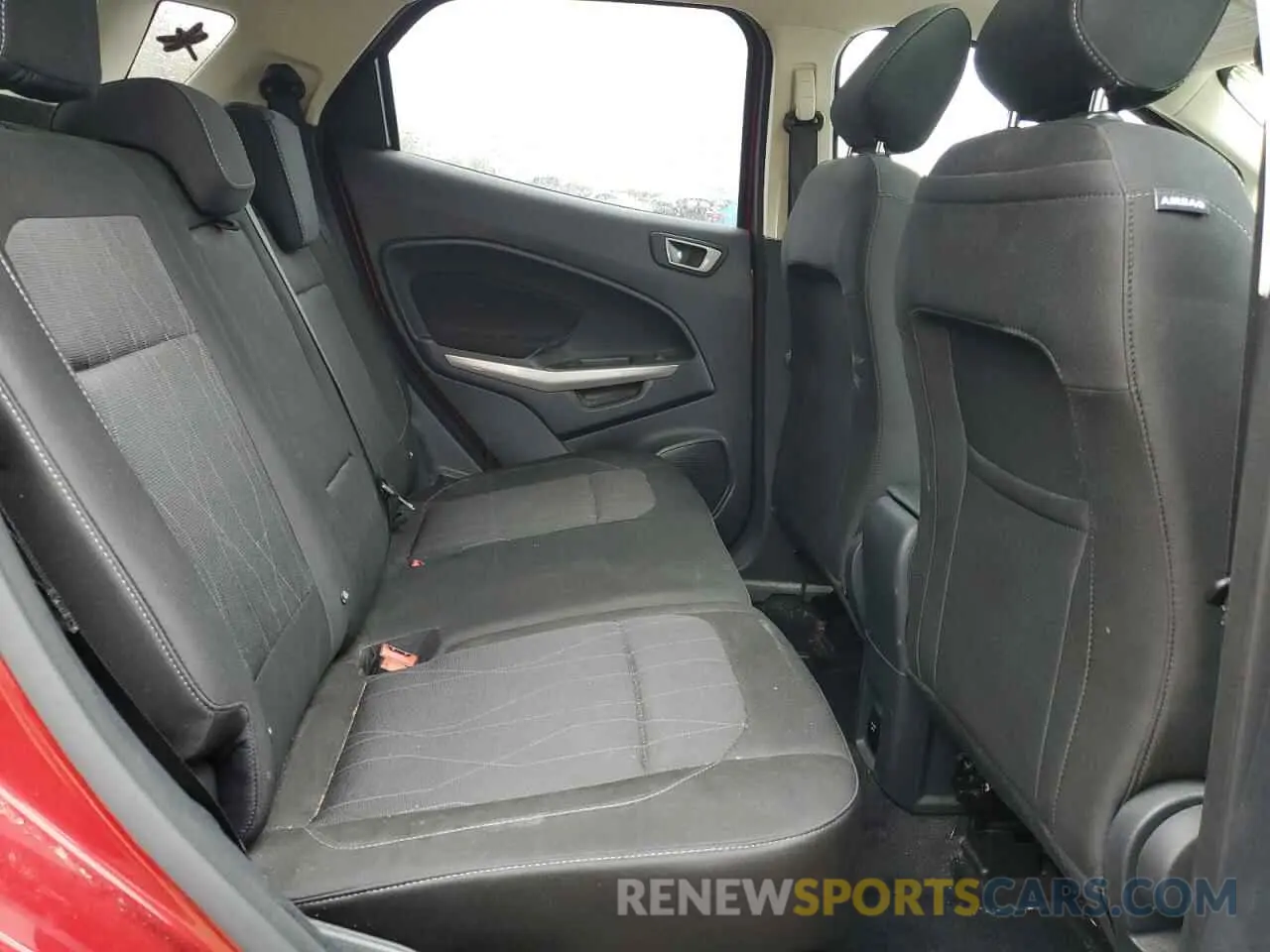 11 fotografías del automóvil dañado MAJ6S3GL4MC397650 FORD ECOSPORT 2021