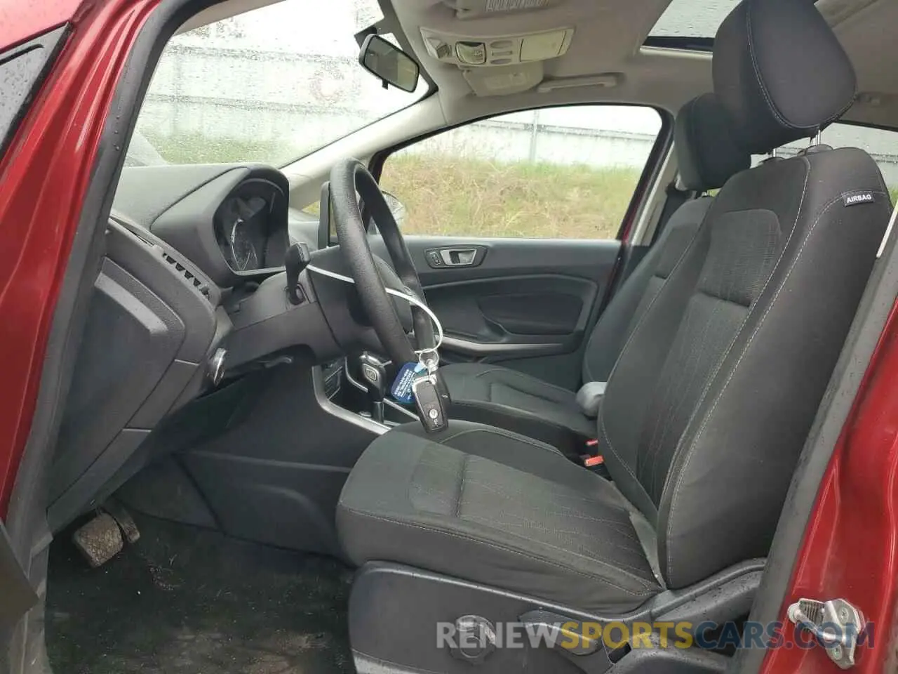 7 fotografías del automóvil dañado MAJ6S3GL4MC397650 FORD ECOSPORT 2021