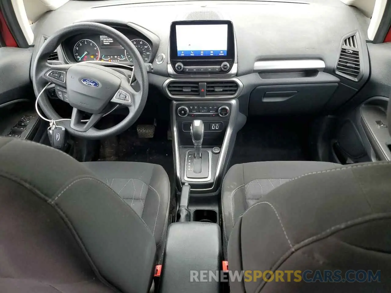 8 fotografías del automóvil dañado MAJ6S3GL4MC397650 FORD ECOSPORT 2021