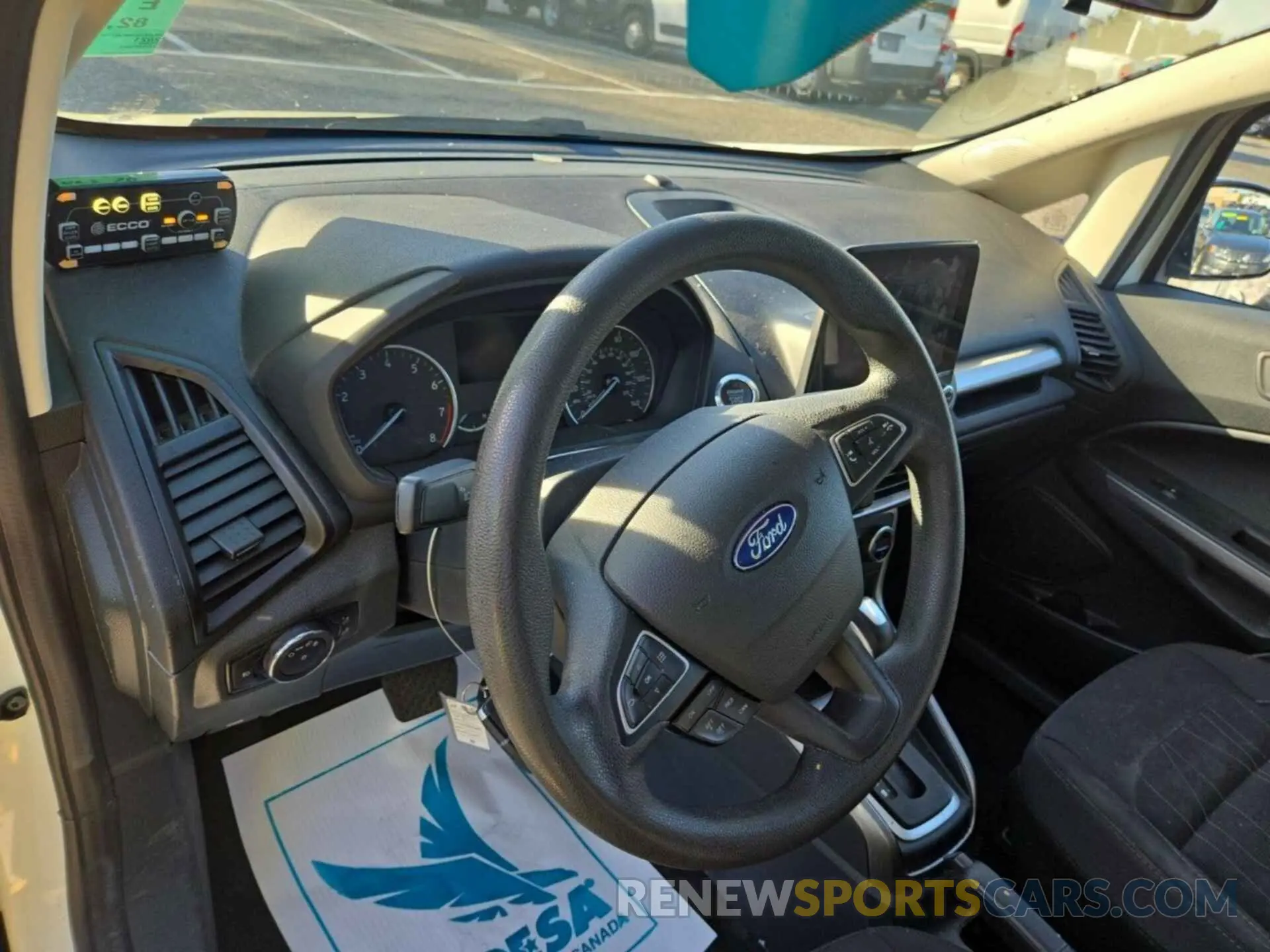 10 fotografías del automóvil dañado MAJ6S3GL4MC452792 FORD ECOSPORT 2021