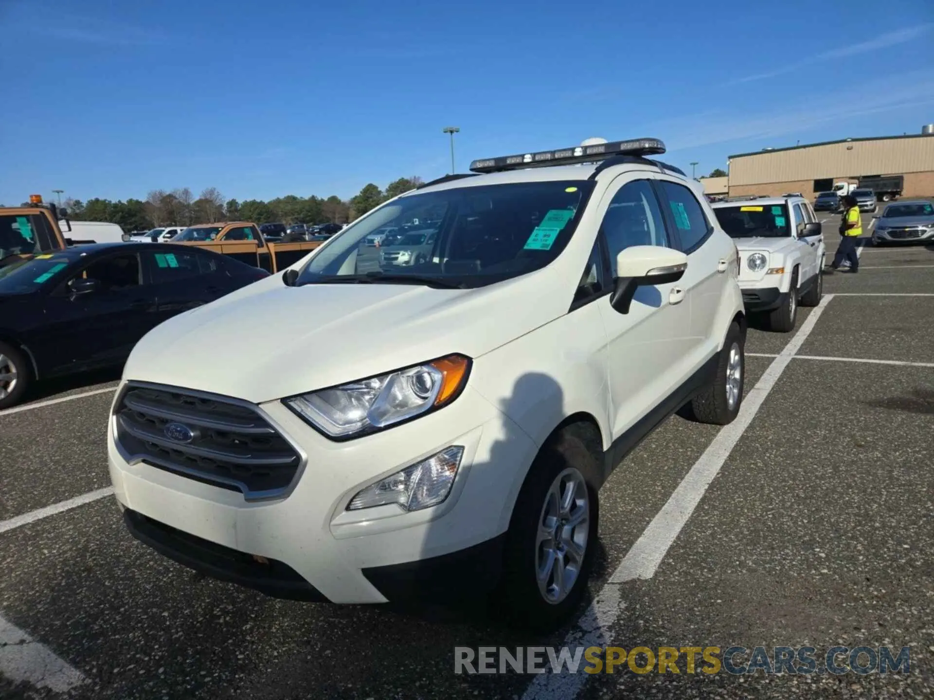 3 fotografías del automóvil dañado MAJ6S3GL4MC452792 FORD ECOSPORT 2021