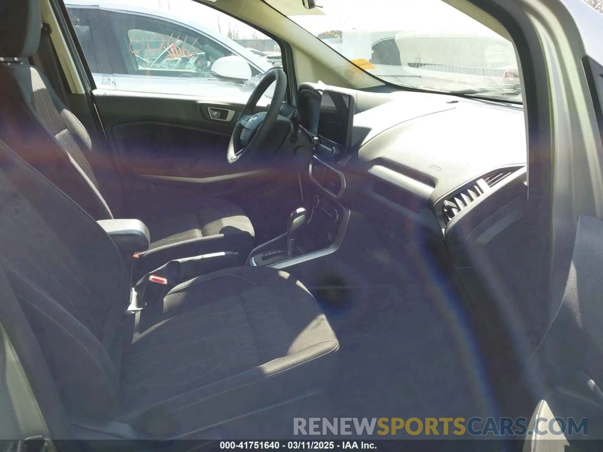 5 fotografías del automóvil dañado MAJ6S3GL5MC396653 FORD ECOSPORT 2021