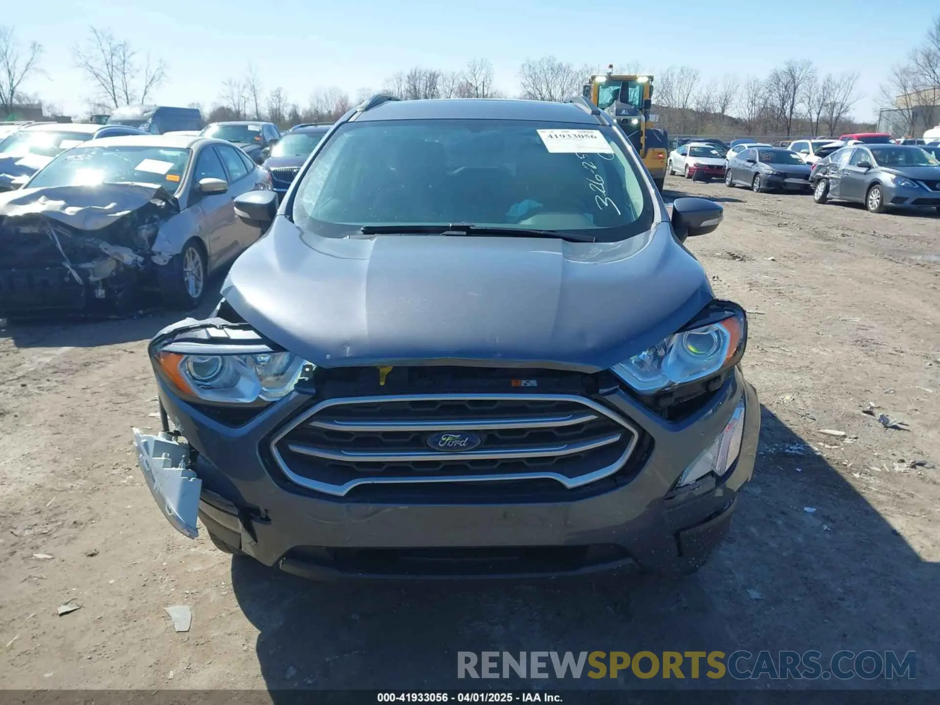 12 fotografías del automóvil dañado MAJ6S3GL5MC402936 FORD ECOSPORT 2021