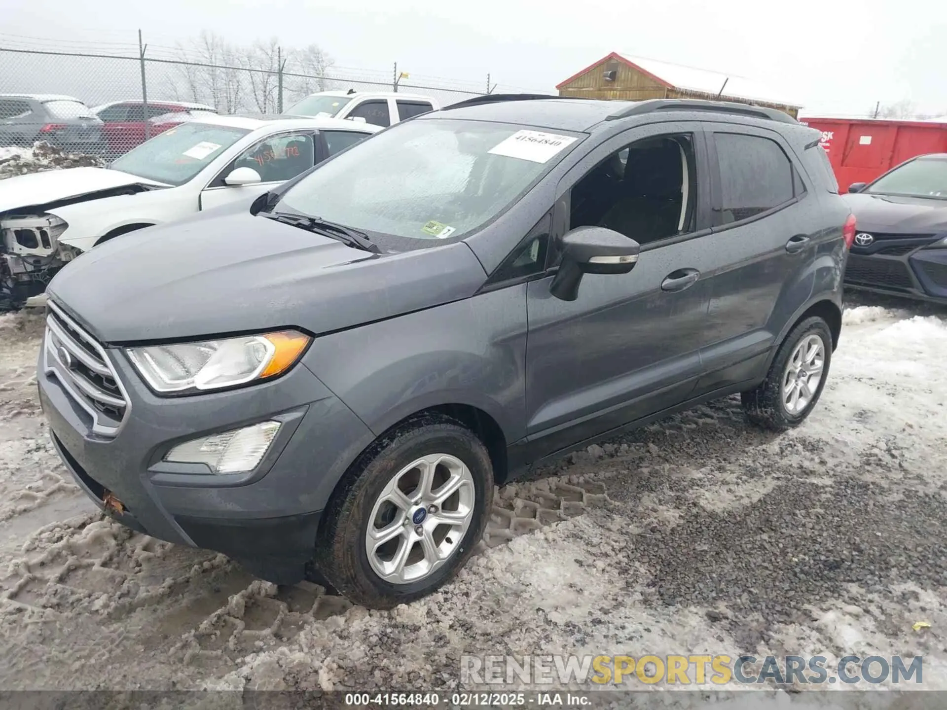 2 fotografías del automóvil dañado MAJ6S3GL5MC404945 FORD ECOSPORT 2021
