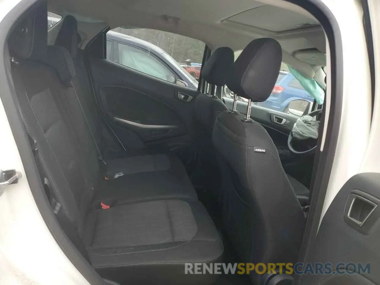 11 fotografías del automóvil dañado MAJ6S3GL5MC445835 FORD ECOSPORT 2021